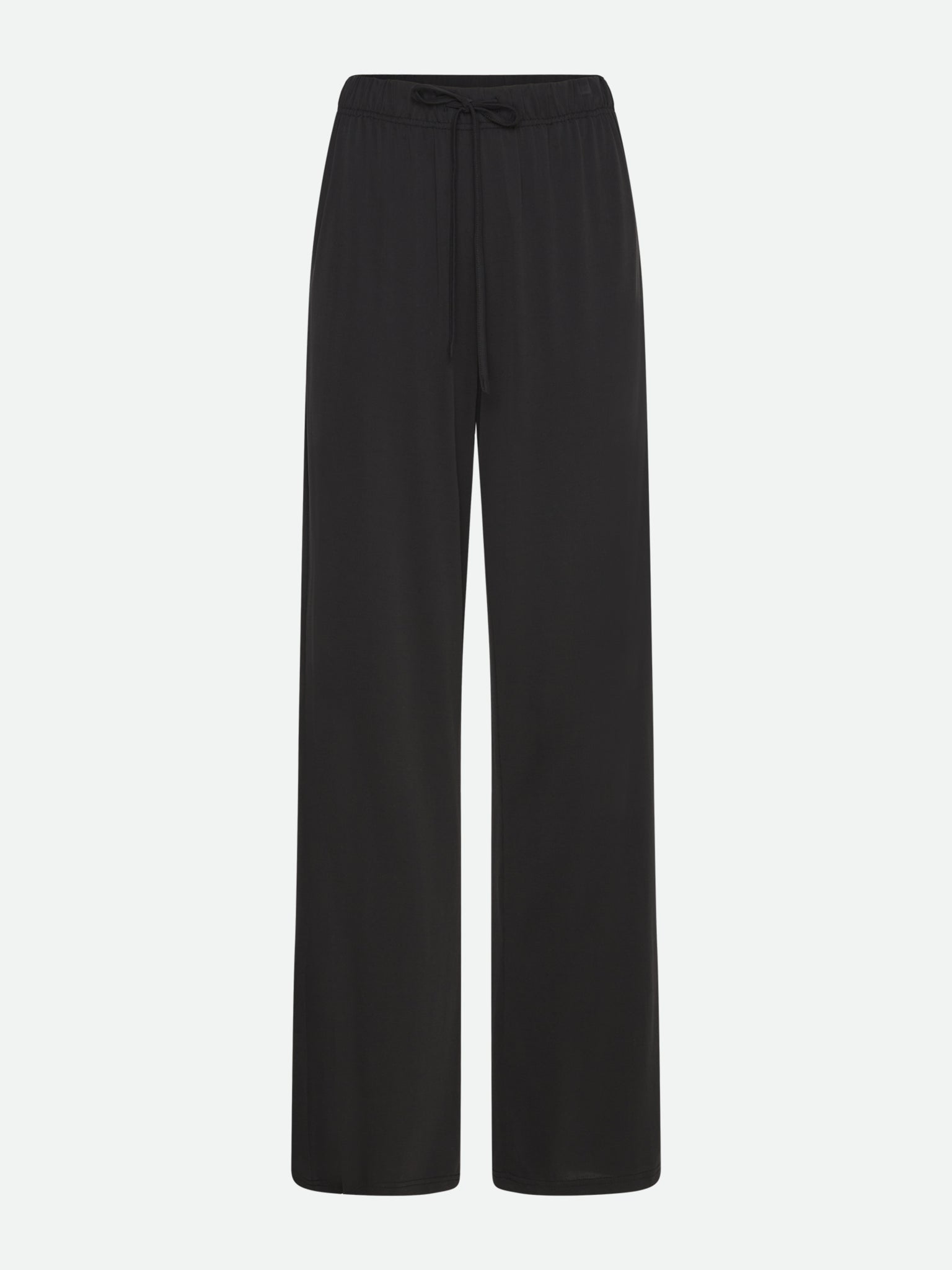 RWElma Modal MW Trousers Trousers Rosemunde Woman XS black
