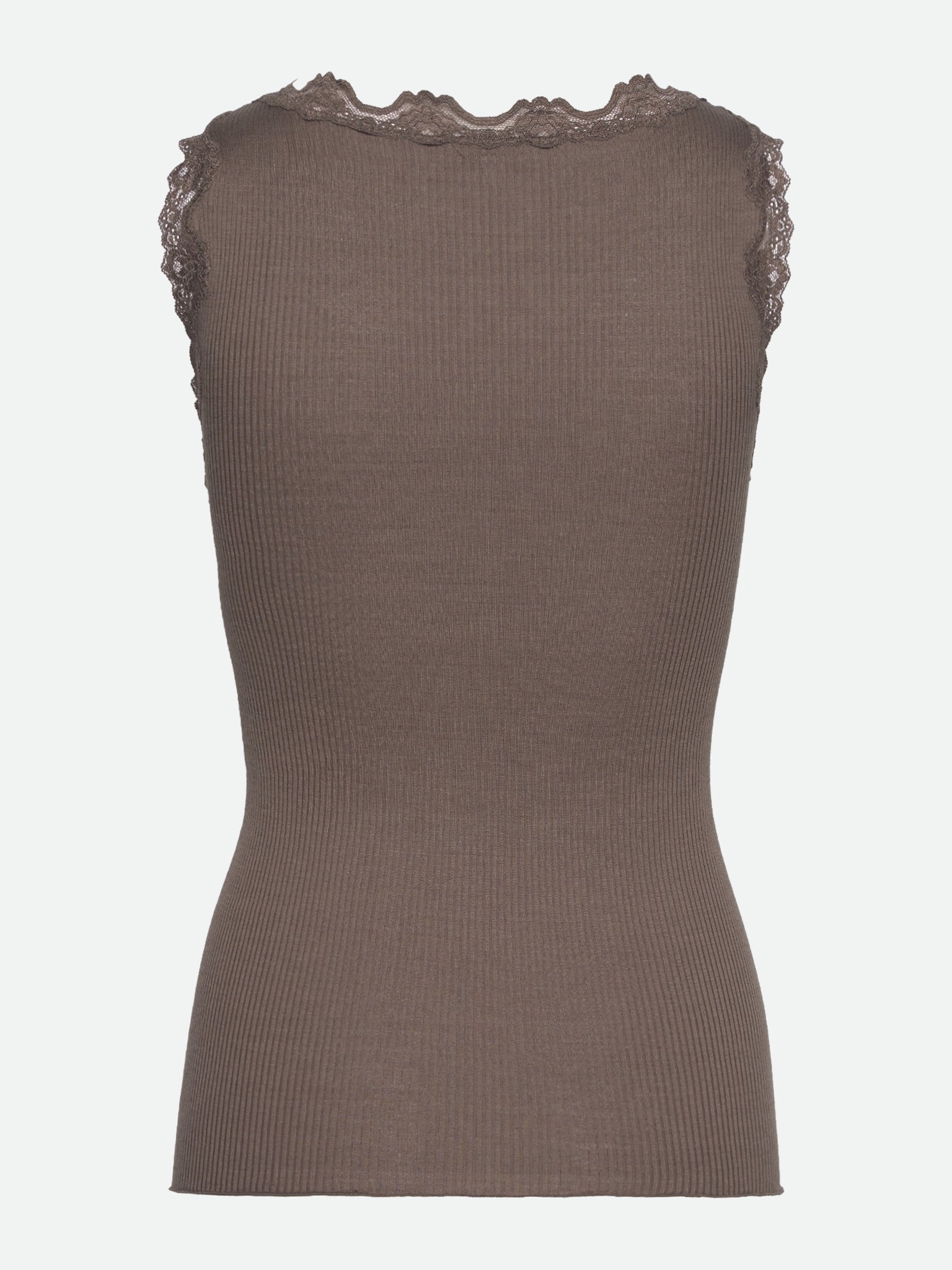 RWBeatha SL U- neck Lace Button Top Top Rosemunde Woman