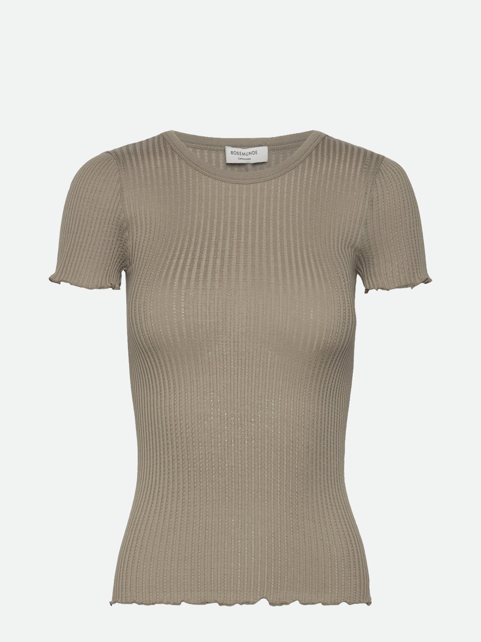 RWBelize Silk SS T-shirt T-shirt Rosemunde Woman XS laurel oak