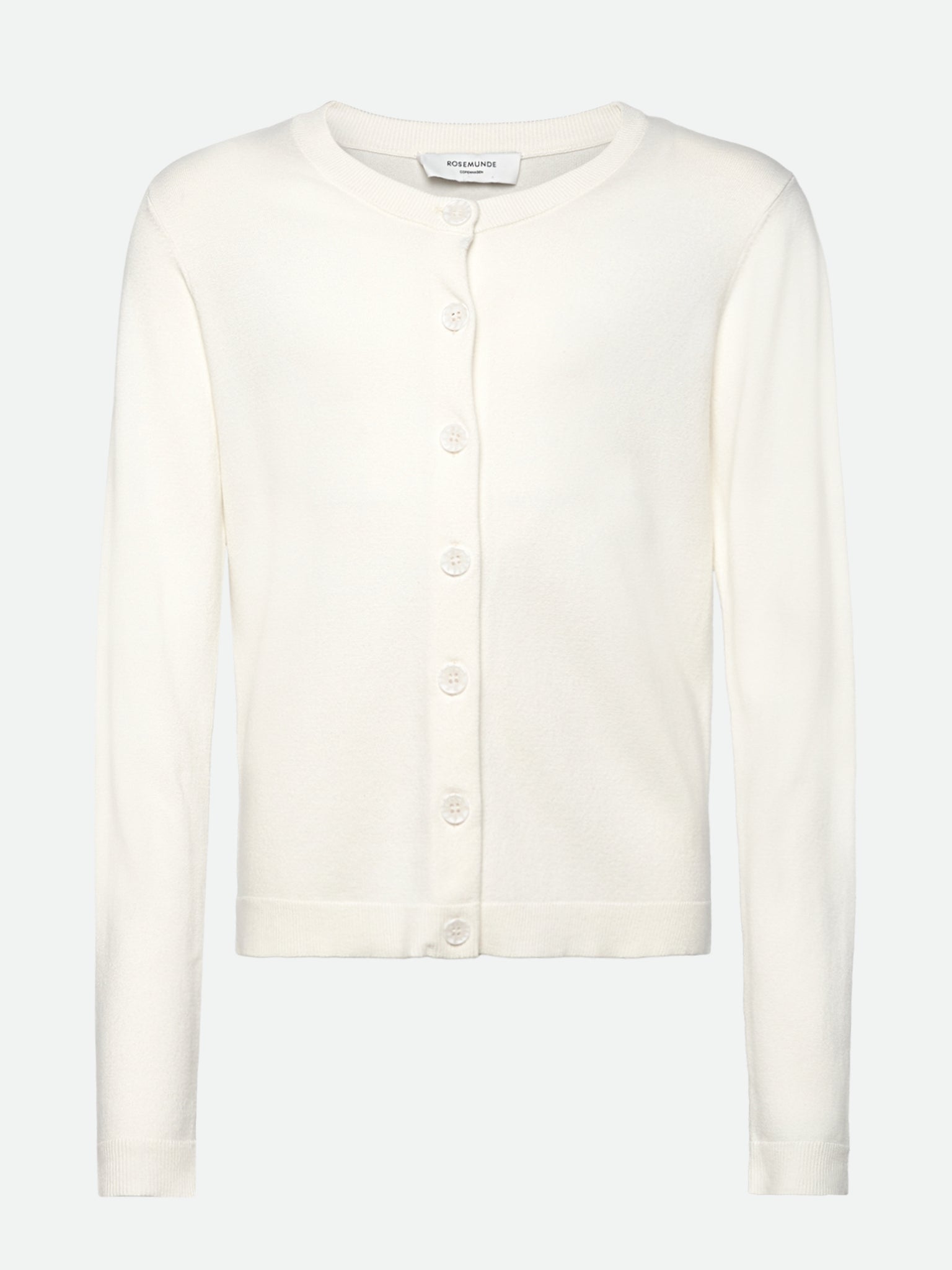 RKDenise LS Cardigan Cardigan Rosemunde Woman 128 cloud dancer