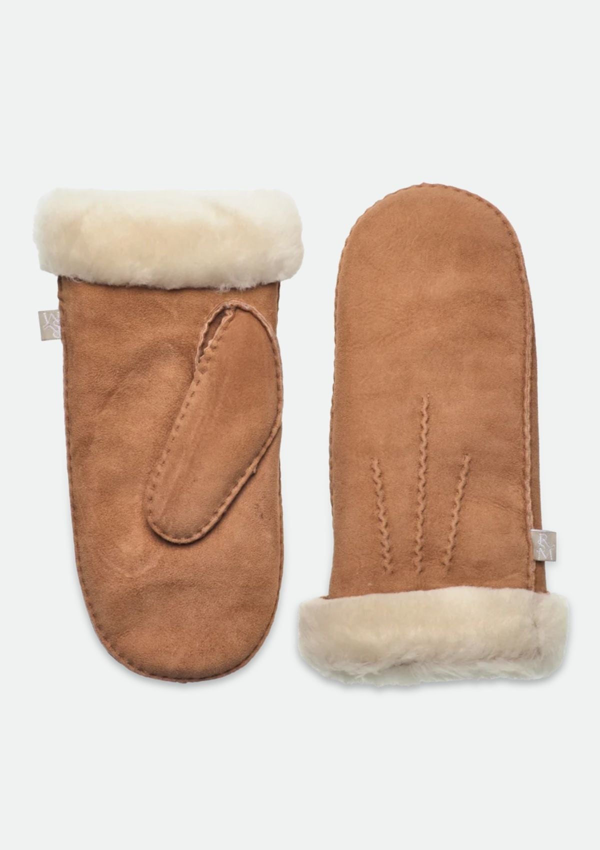 RHSydney Shearling Stitch Mittens GLOVES Rosemunde Woman XS/S almond