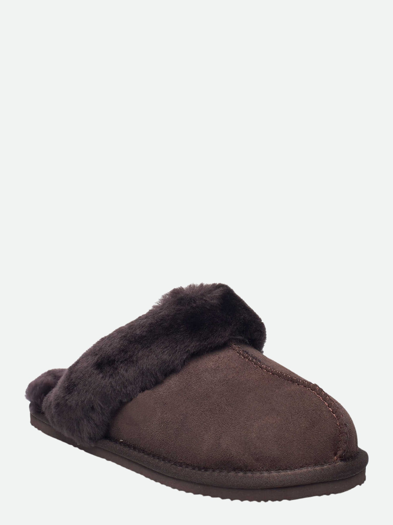 RHSydney Shearling Reversed Slippers Slippers Rosemunde Woman 36 coffee brown