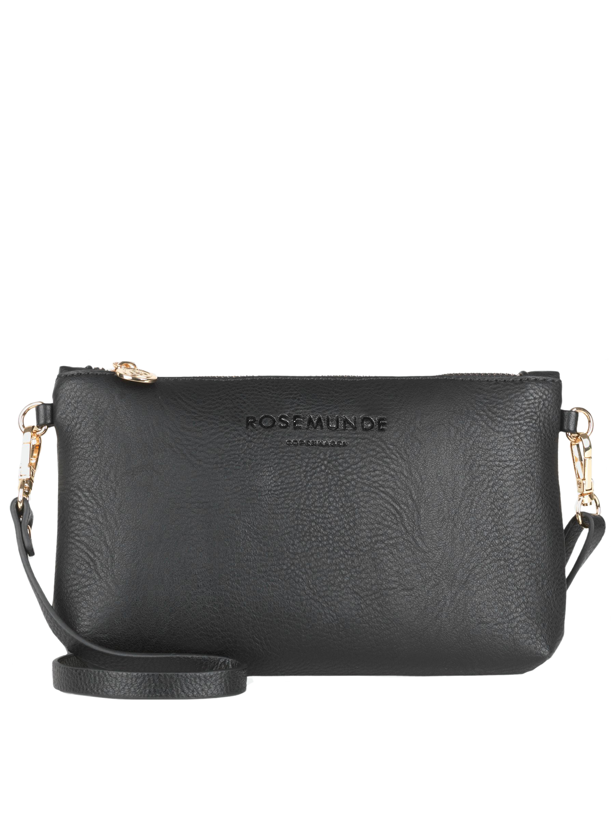 RBAndora Small Clutch CLUTCH Rosemunde Woman 0 black gold