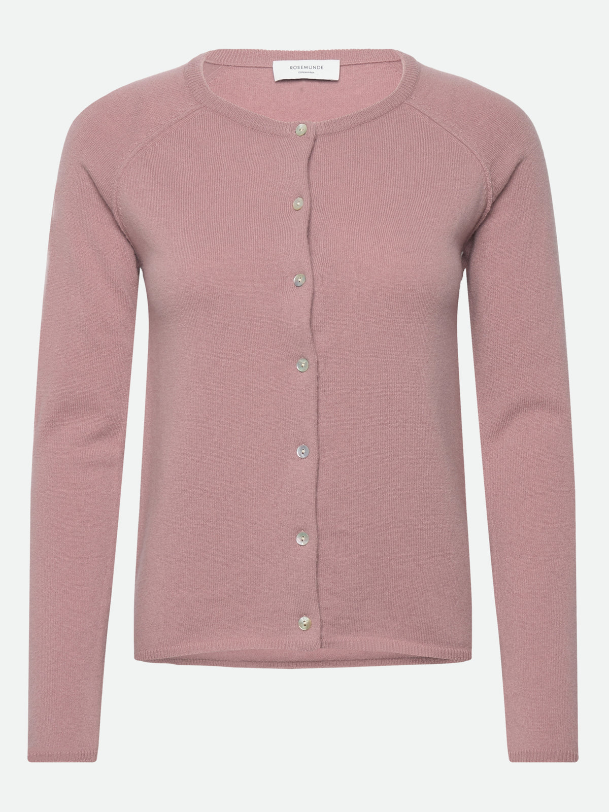 RWLaica Cashmere Long Sleeve O-neck Raglan Cardigan
