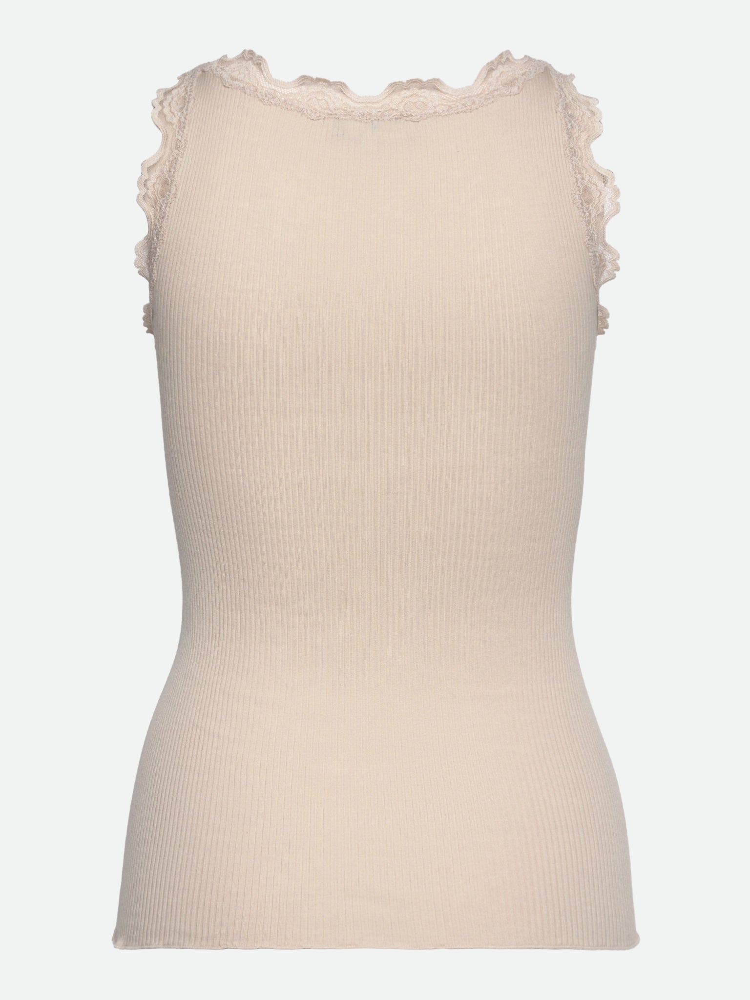 RWBabette Silk SL U-neck Long Lace Top TOP Rosemunde Woman