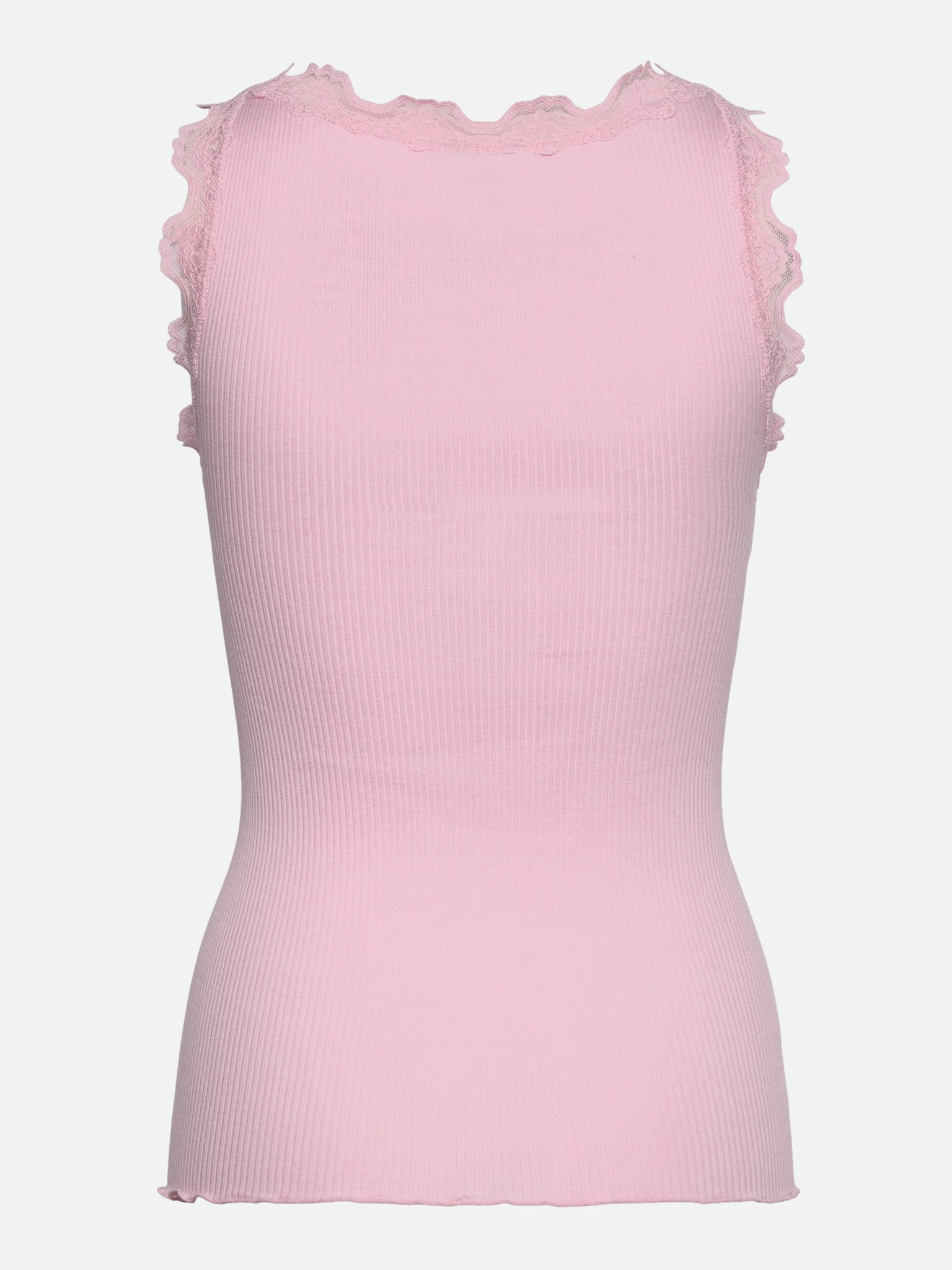 RWBabette Silk SL U-neck Long Lace Top