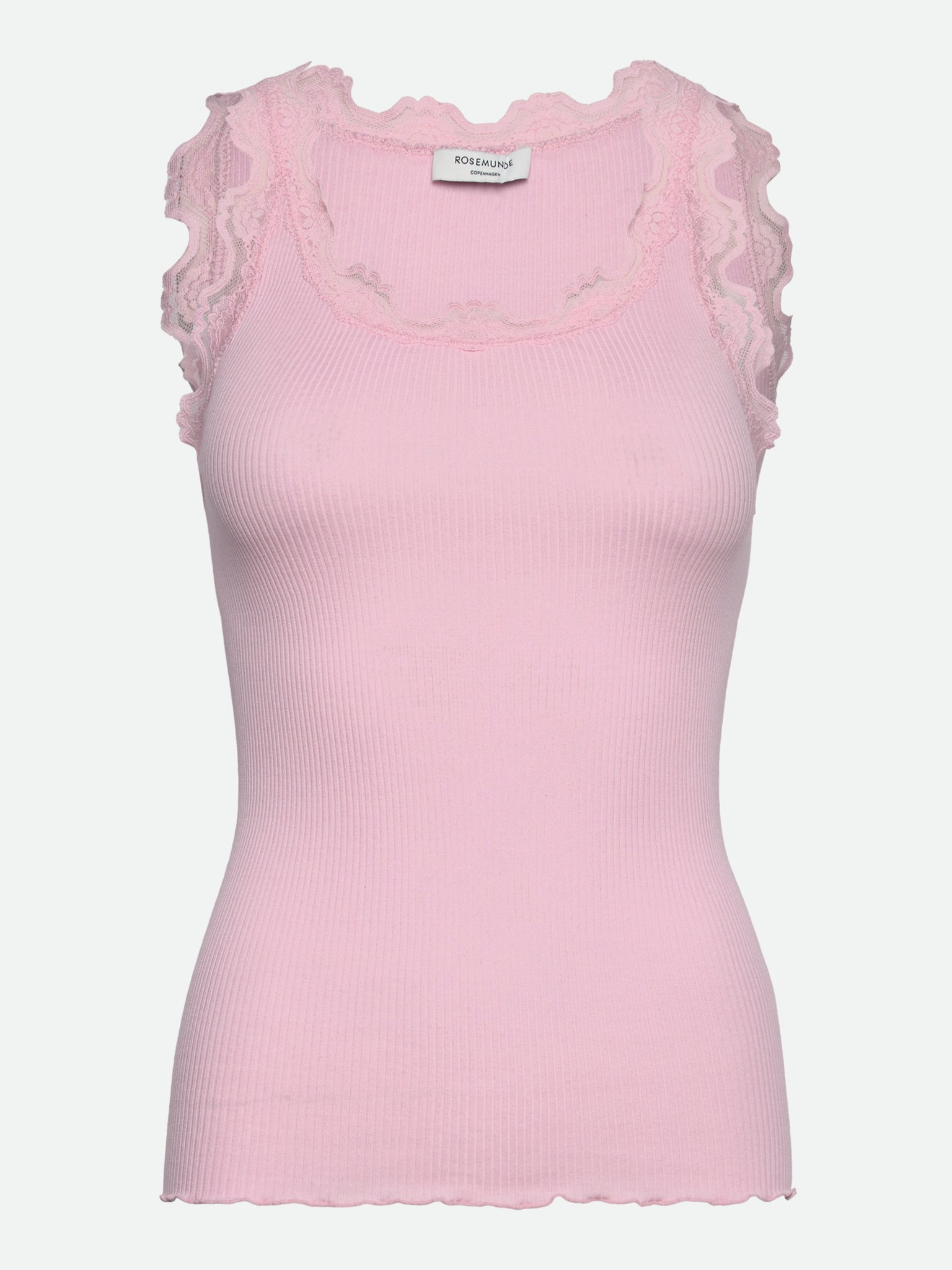 RWBabette Silk SL U-neck Long Lace Top