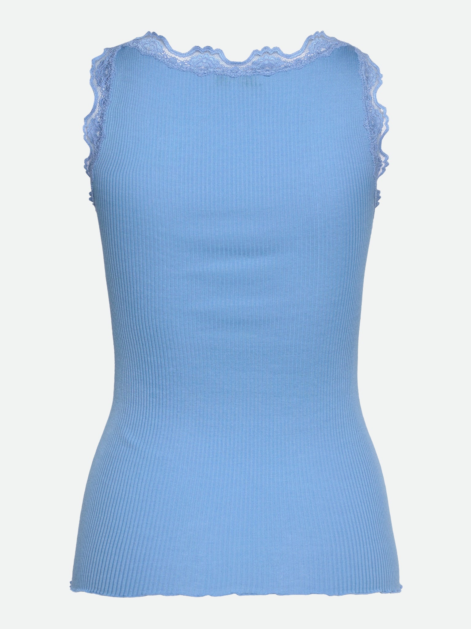 RWBabette Silk SL U-neck Long Lace Top TOP Rosemunde Woman