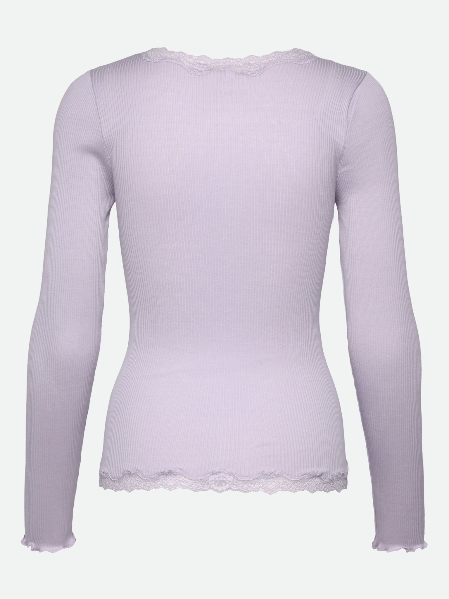 RWBabette Silk LS V-neck Lace Cardigan Cardigan Rosemunde Woman