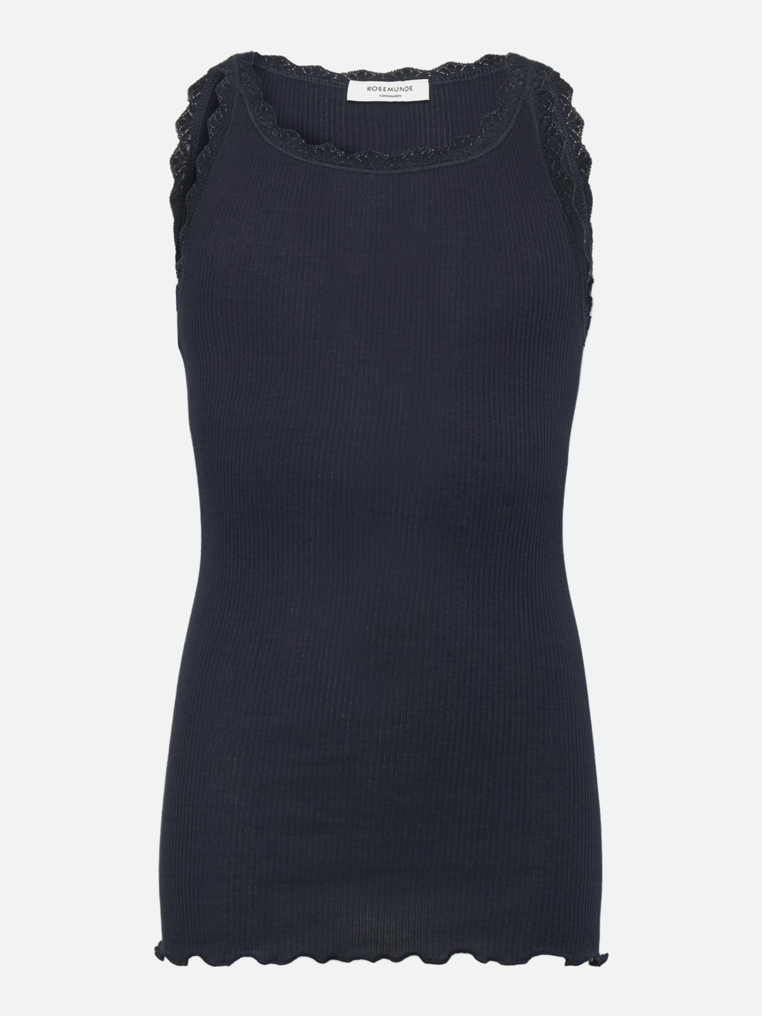 RKBalta Modal SL Lace Top Top Rosemunde kids 128 navy