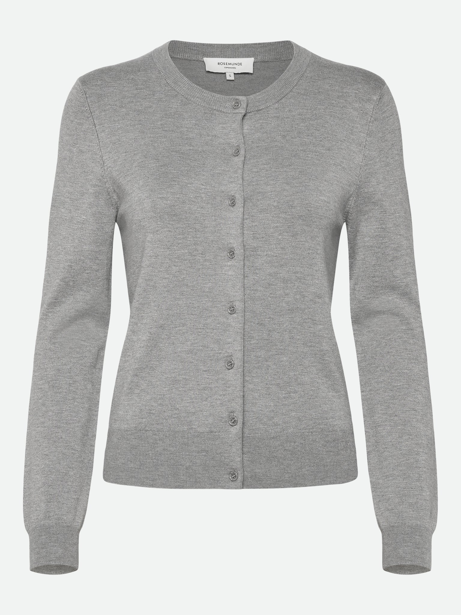 RKDenise LS Cardigan Cardigan Rosemunde kids 128 light grey melange