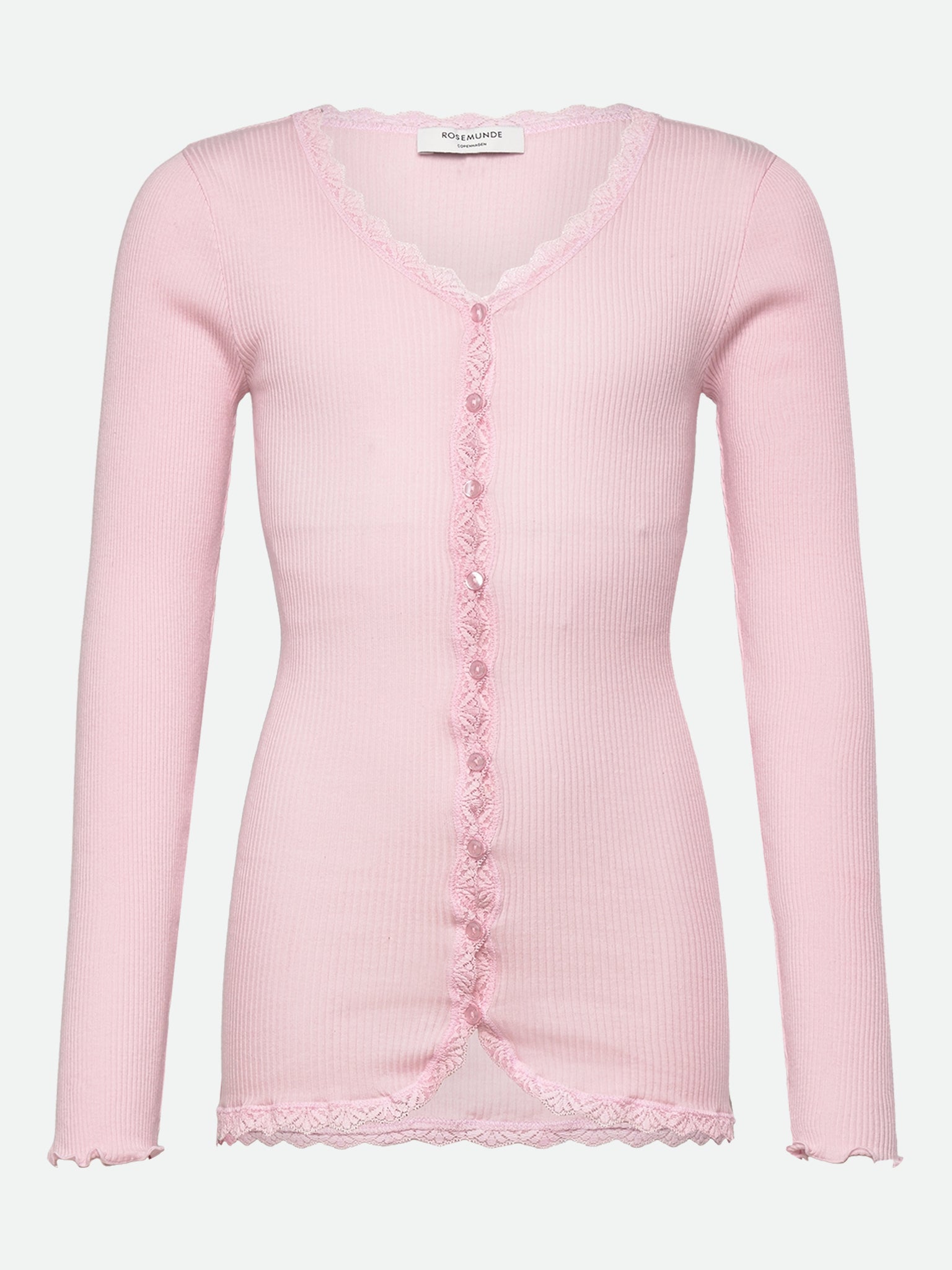 RKBalta Modal LS Lace Cardigan Cardigan Rosemunde Girls 152 pink-a-boo