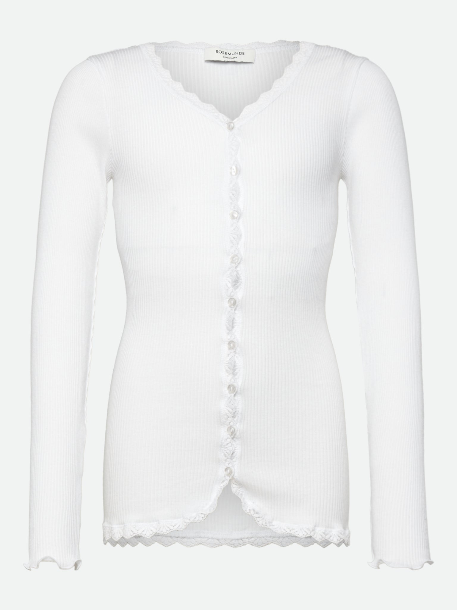RKBalta Modal LS Lace Cardigan Cardigan Rosemunde Girls 128 new white
