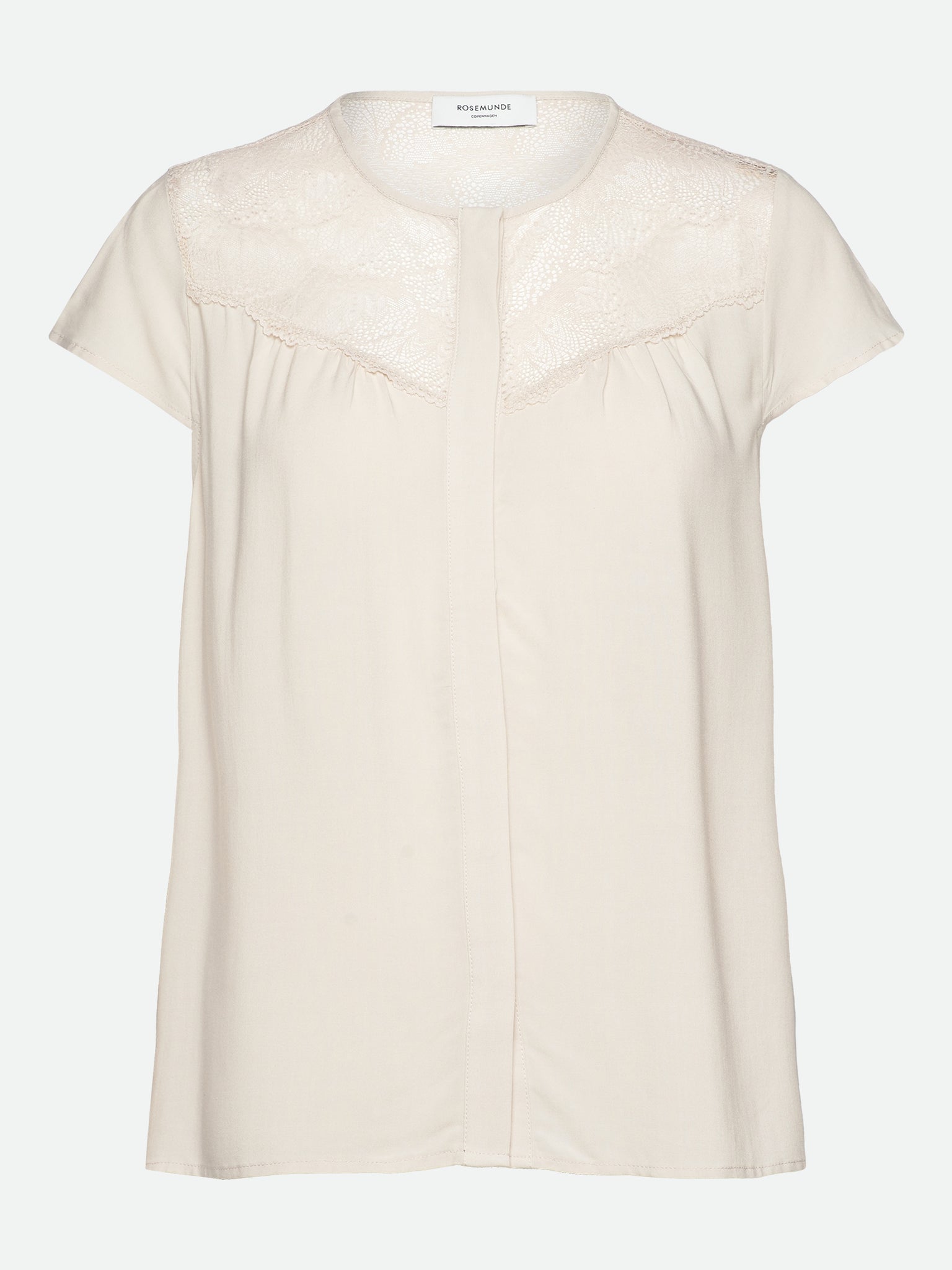 RWElif Capsleeve Regular Lace Blouse Blouse Rosemunde Woman 34 rainy day
