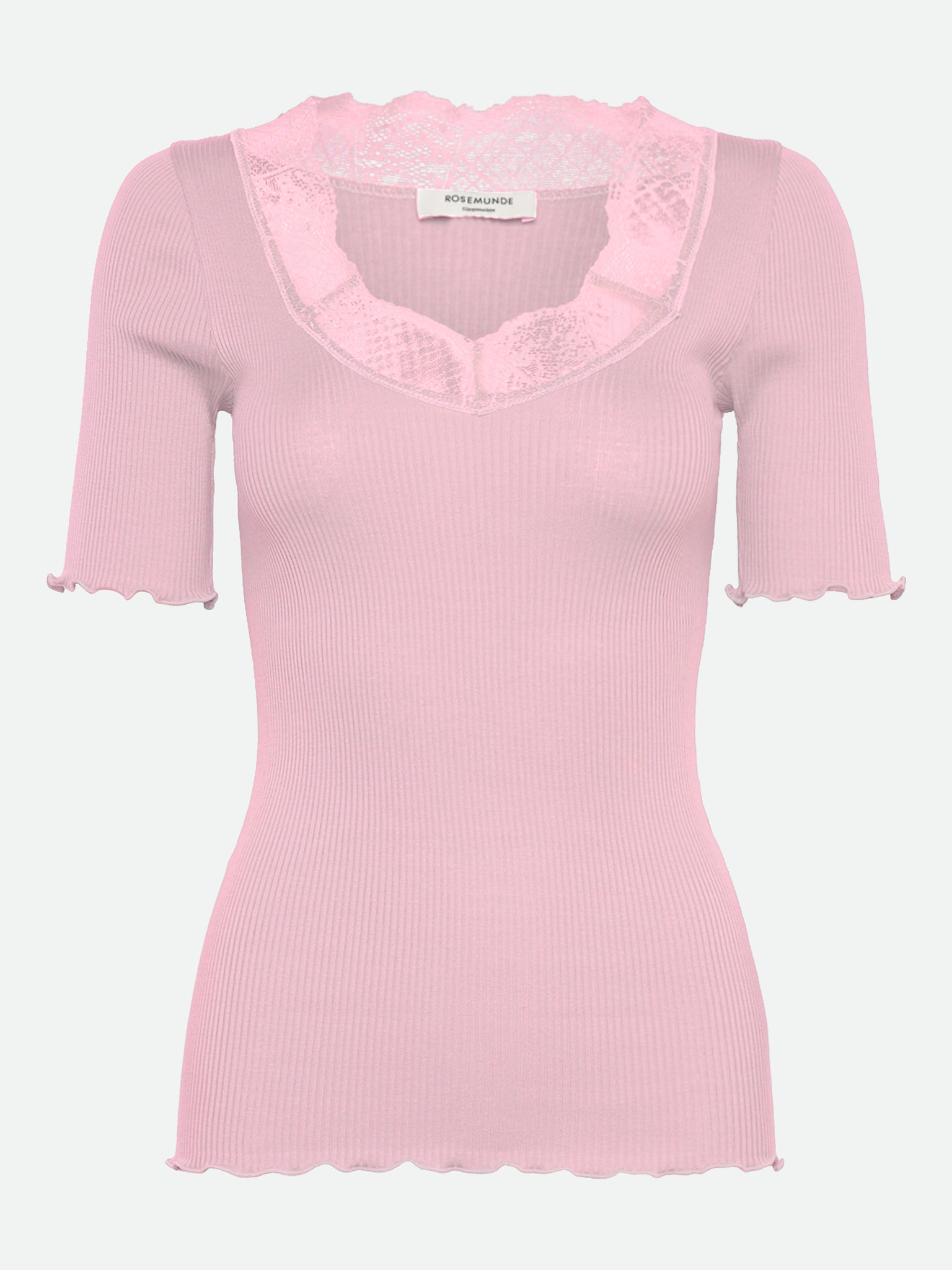 RWBeatha 2/4 Lace T-shirt T-shirt Rosemunde Woman XS pink-a-boo