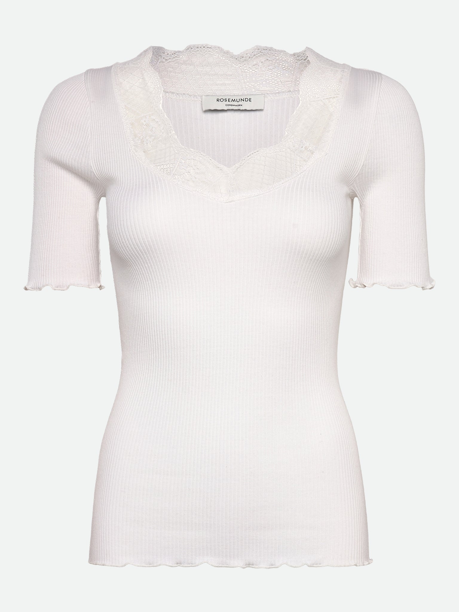 RWBeatha 2/4 Lace T-shirt T-shirt Rosemunde Woman XS new white