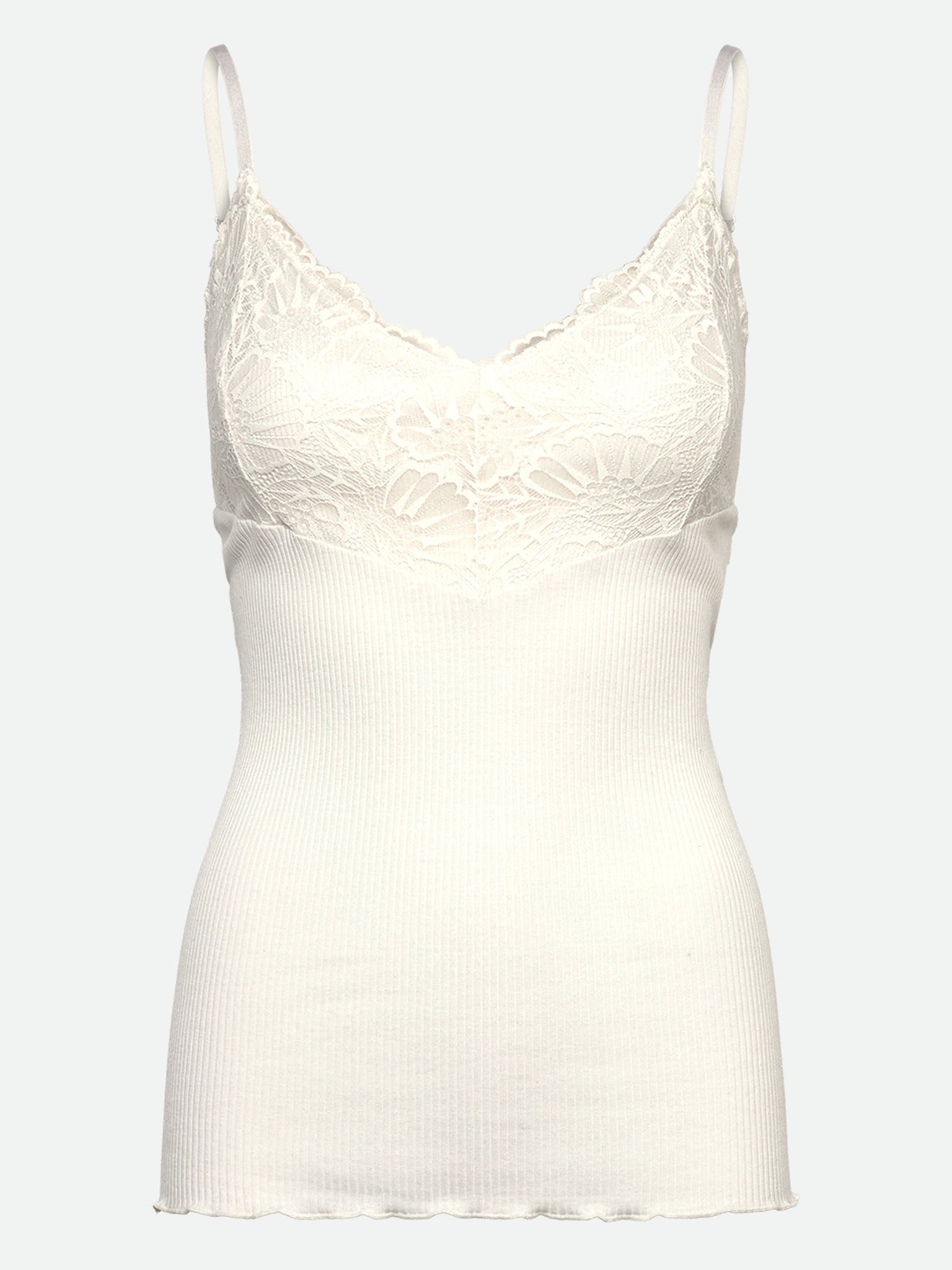 RWBeatha SL Strap Lace Top Top Rosemunde Woman XS ivory