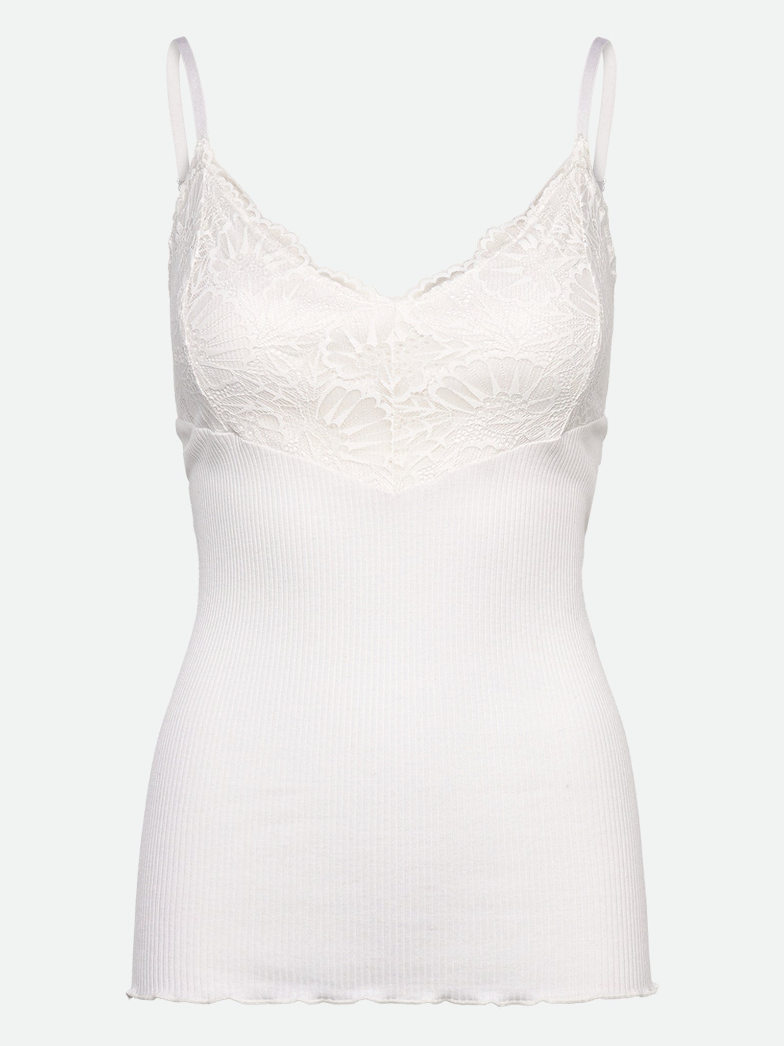 RWBeatha SL Strap Lace Top Top Rosemunde Woman XS new white
