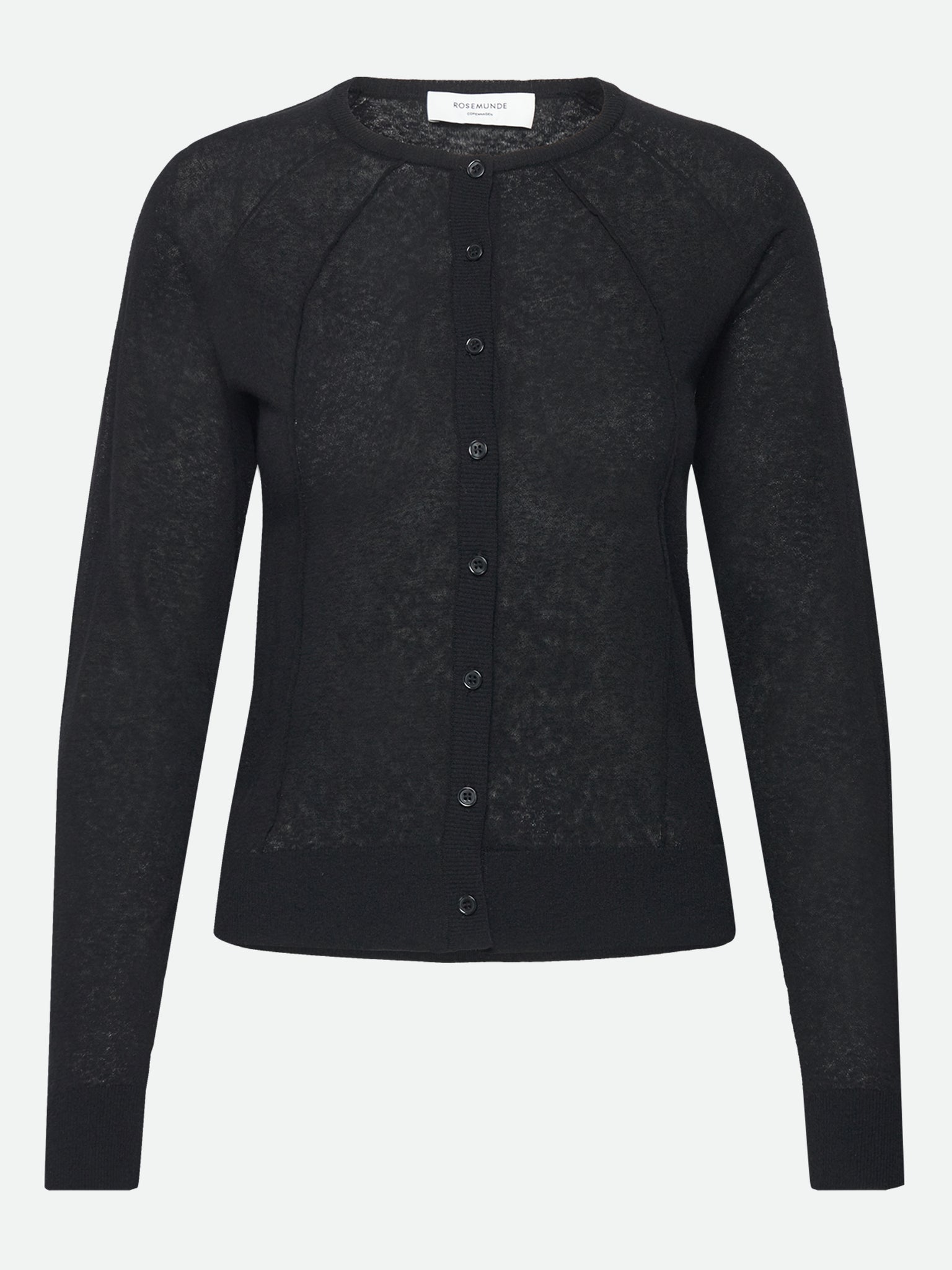 RWBella LS Knit Cardigan Cardigan Rosemunde Woman XS black