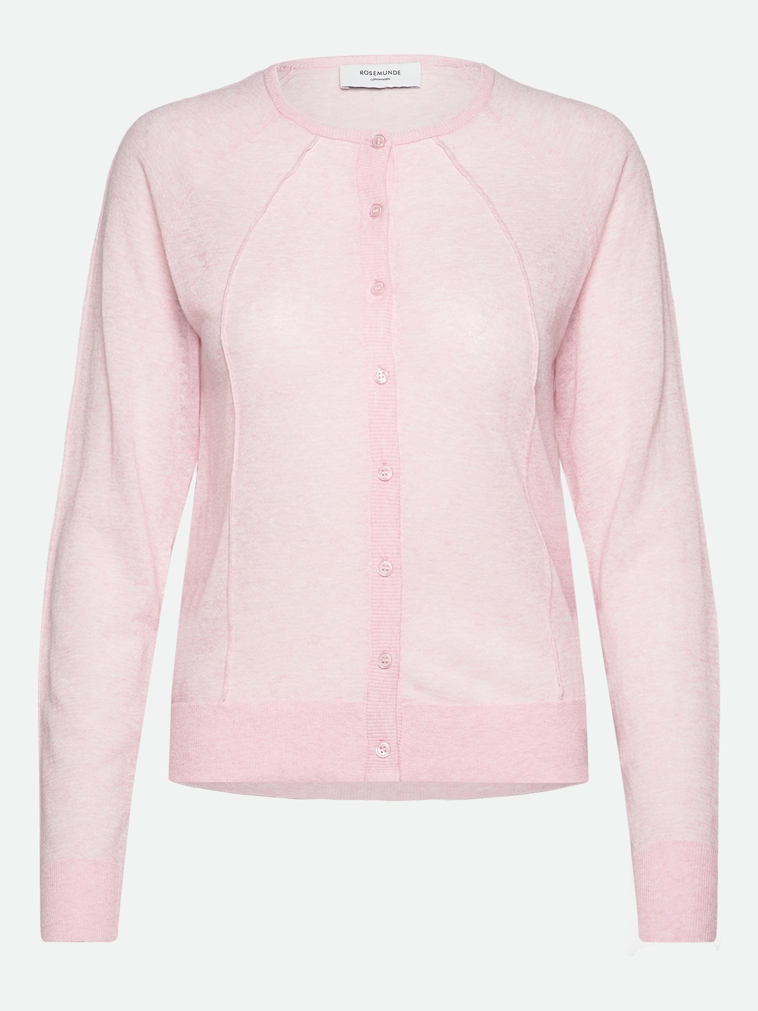 RWBella LS Knit Cardigan Cardigan Rosemunde Woman XS pink-a-boo