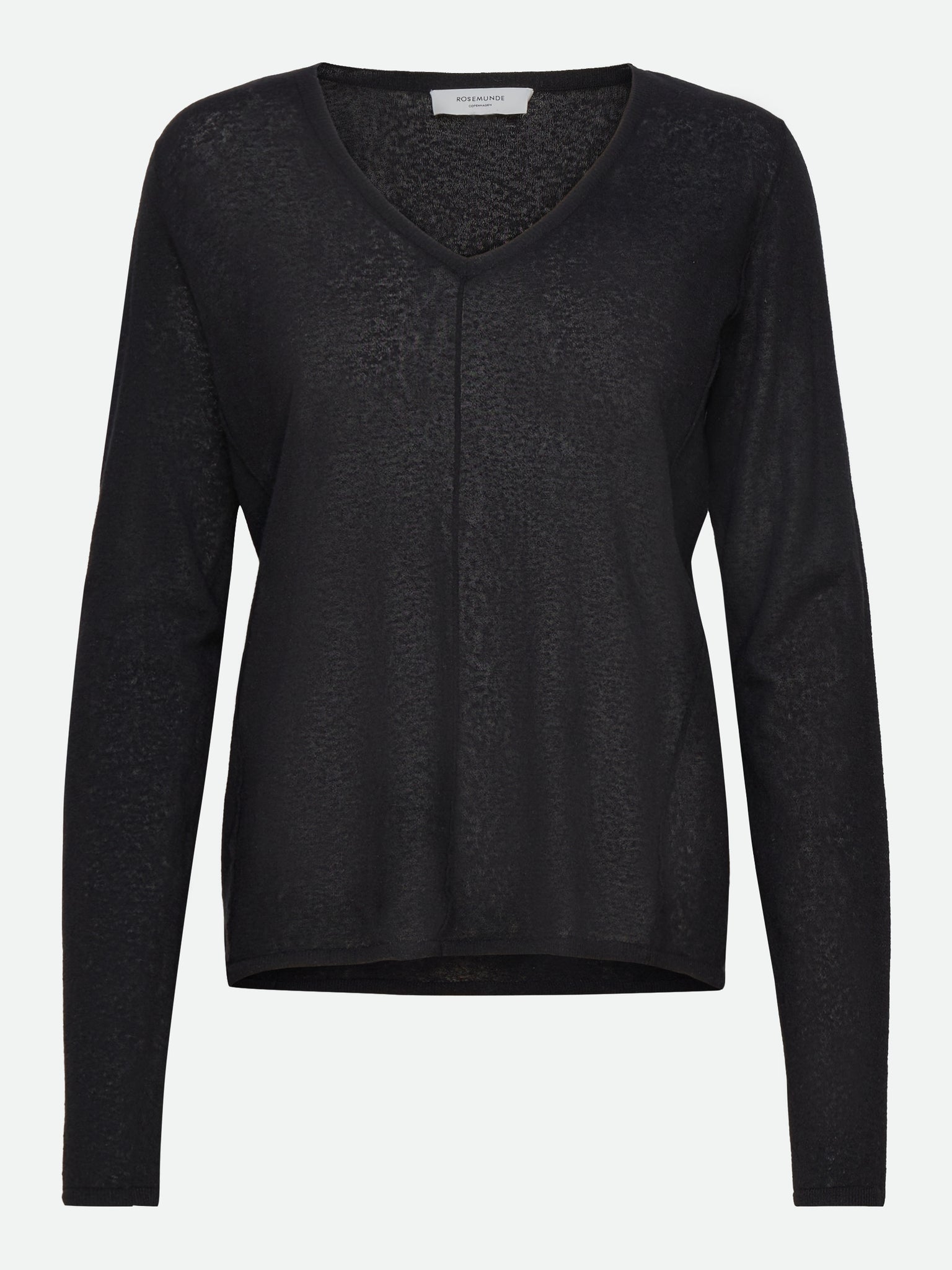 RWBella LS Knit Pullover Pullover Rosemunde Woman XS black