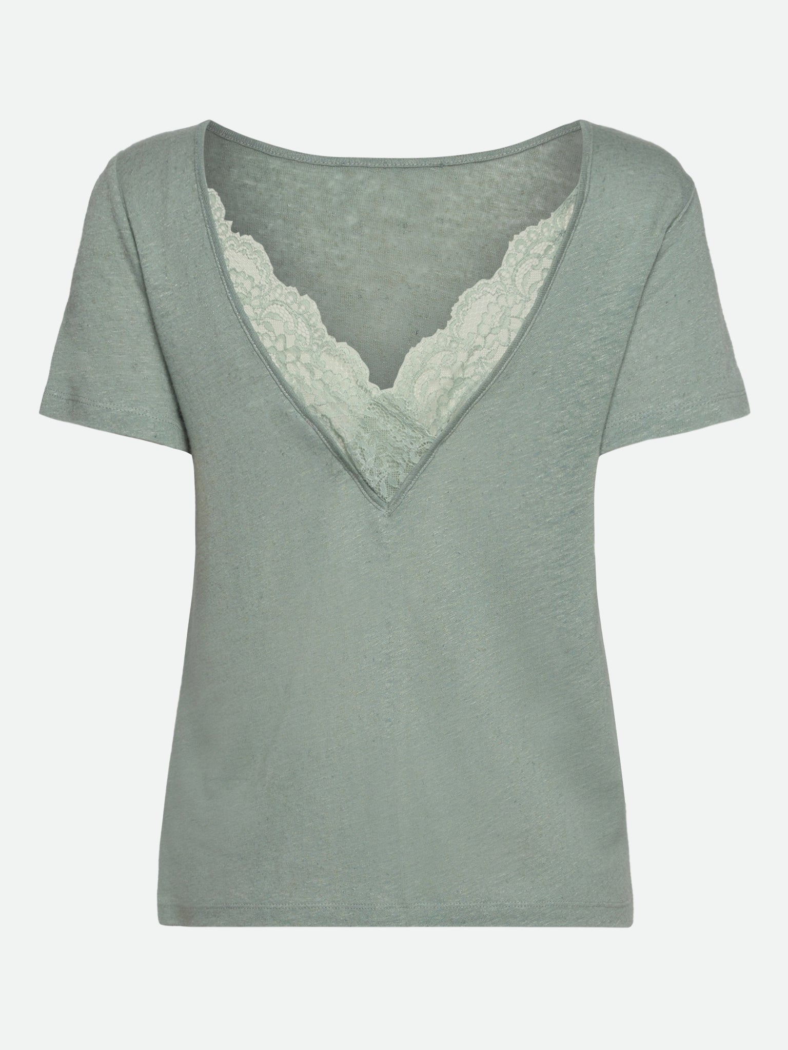 RWAmina SS Regular Lace T-shirt T-shirt Rosemunde Woman