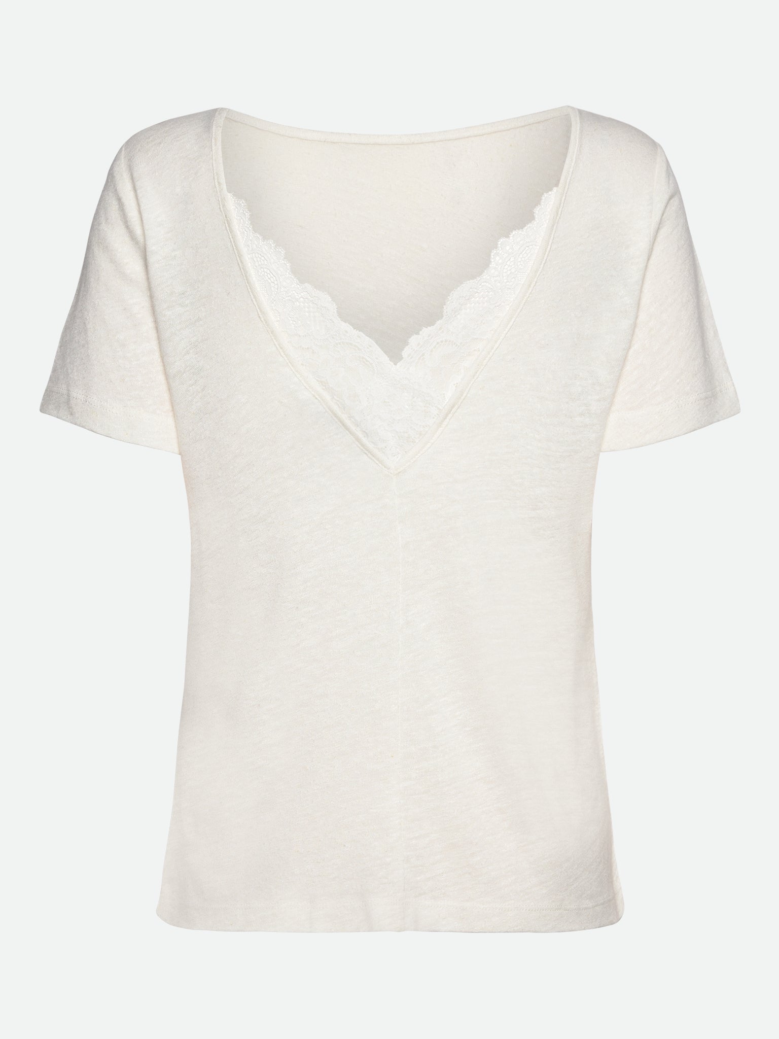 RWAmina SS Regular Lace T-shirt T-shirt Rosemunde Woman