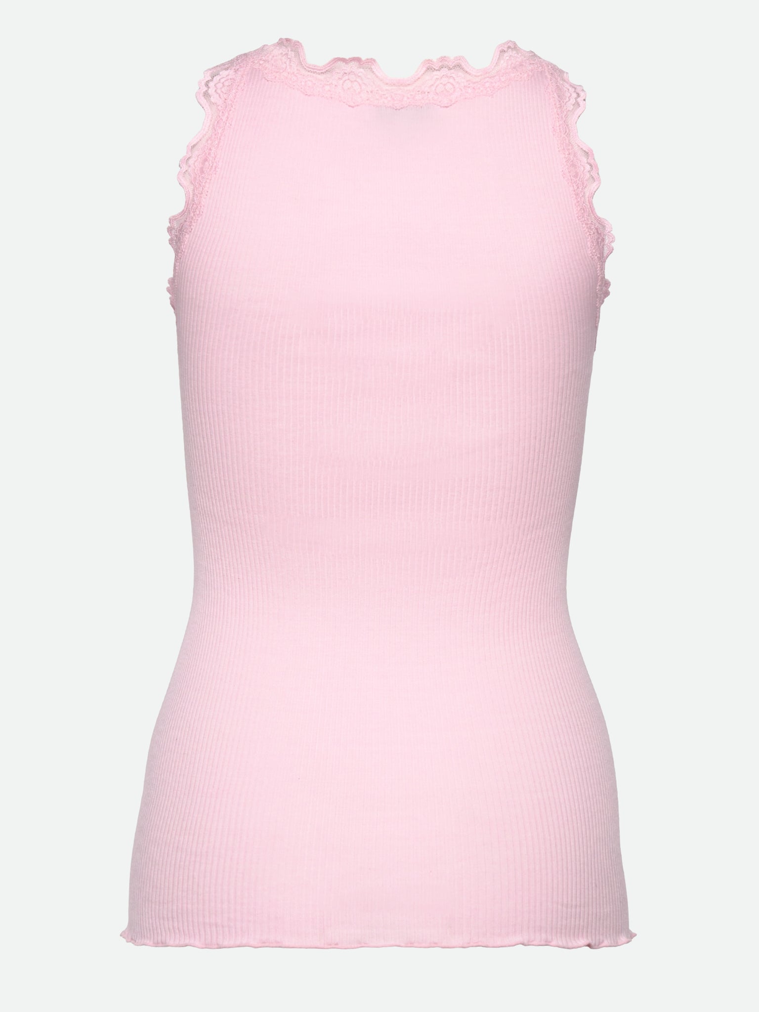 RWBeatha Silk SL V-neck Lace Top Top Rosemunde Woman