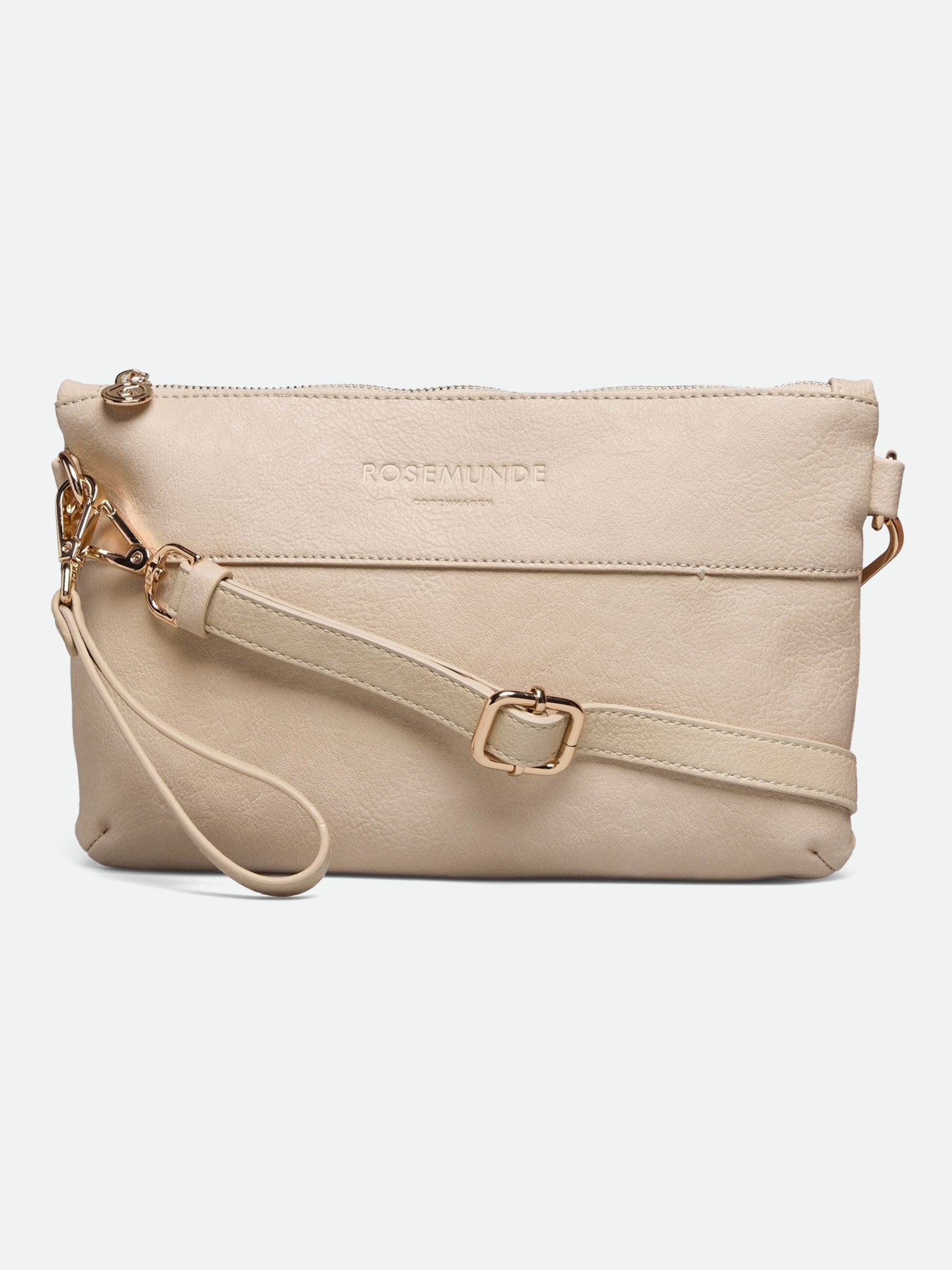 RBAndora Medium Clutch Clutch Rosemunde Woman 0 pure sand gold