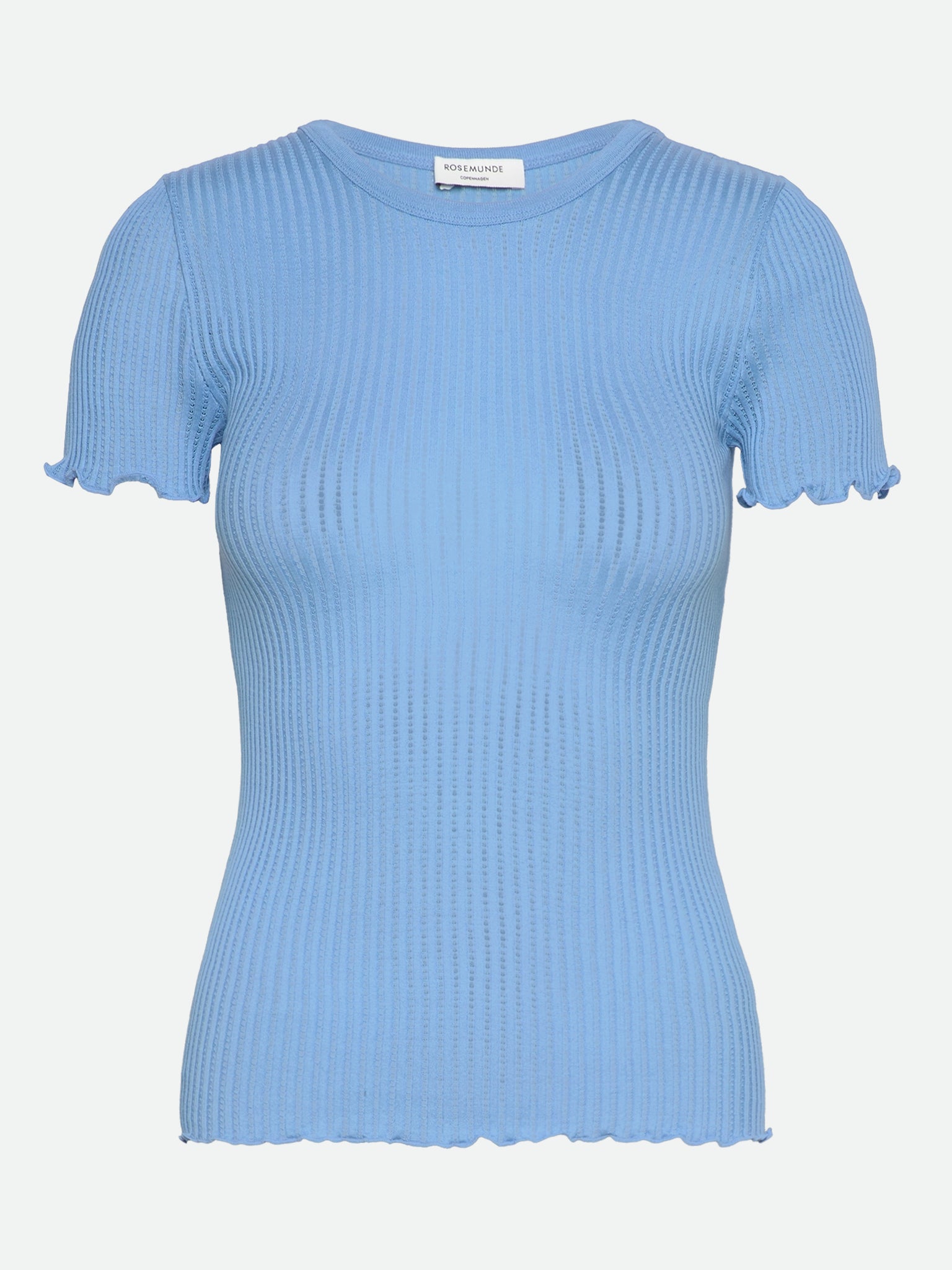 RWBelize Silk SS T-shirt T-shirt Rosemunde Woman XS little boy blue