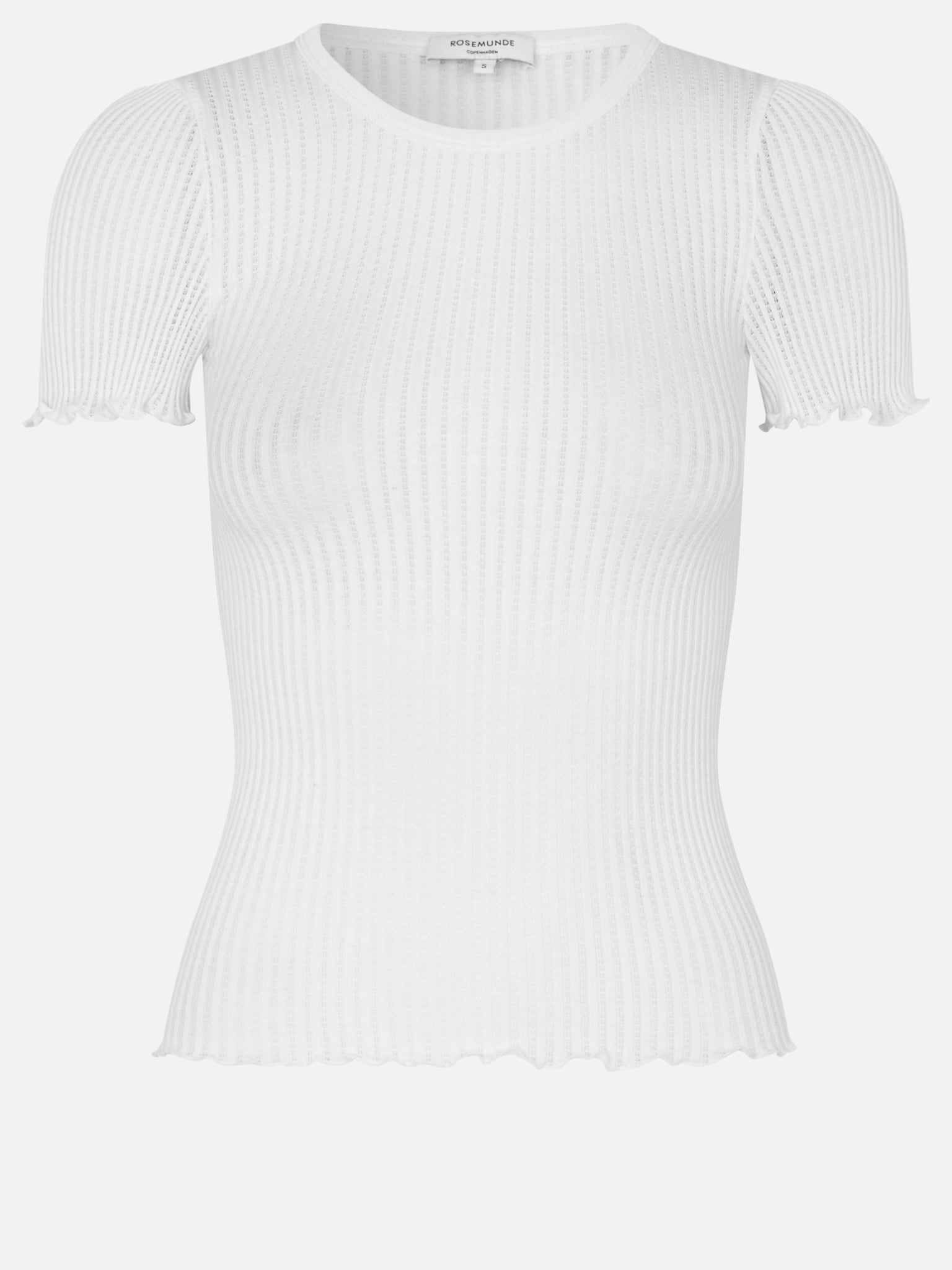 RWBelize Silk SS T-shirt T-shirt Rosemunde Woman XS new white