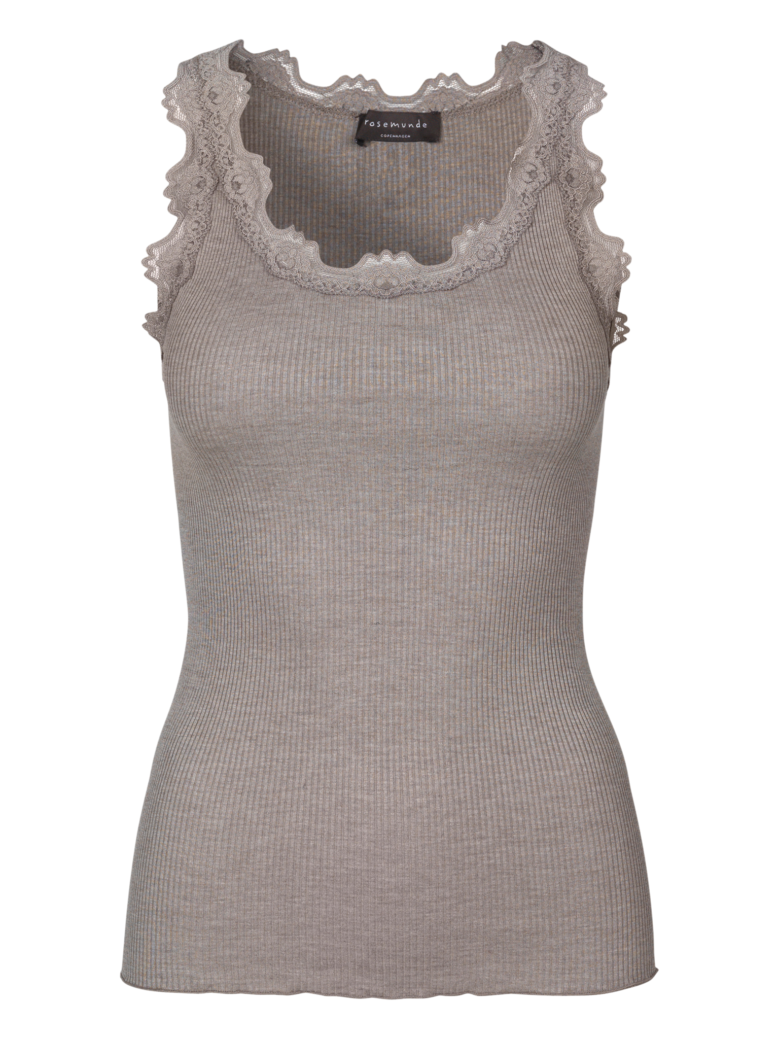 RWBabette Silk SL U-neck Lace Top