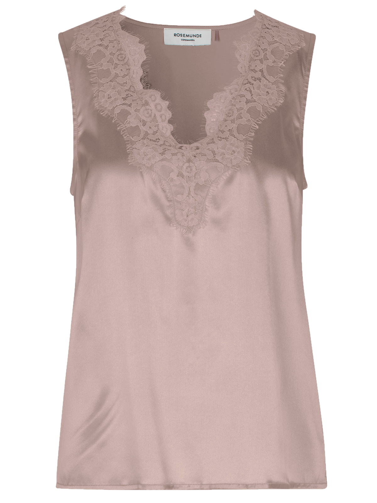 RWJade Silk Lace Top TOP Rosemunde Woman 34 vintage powder