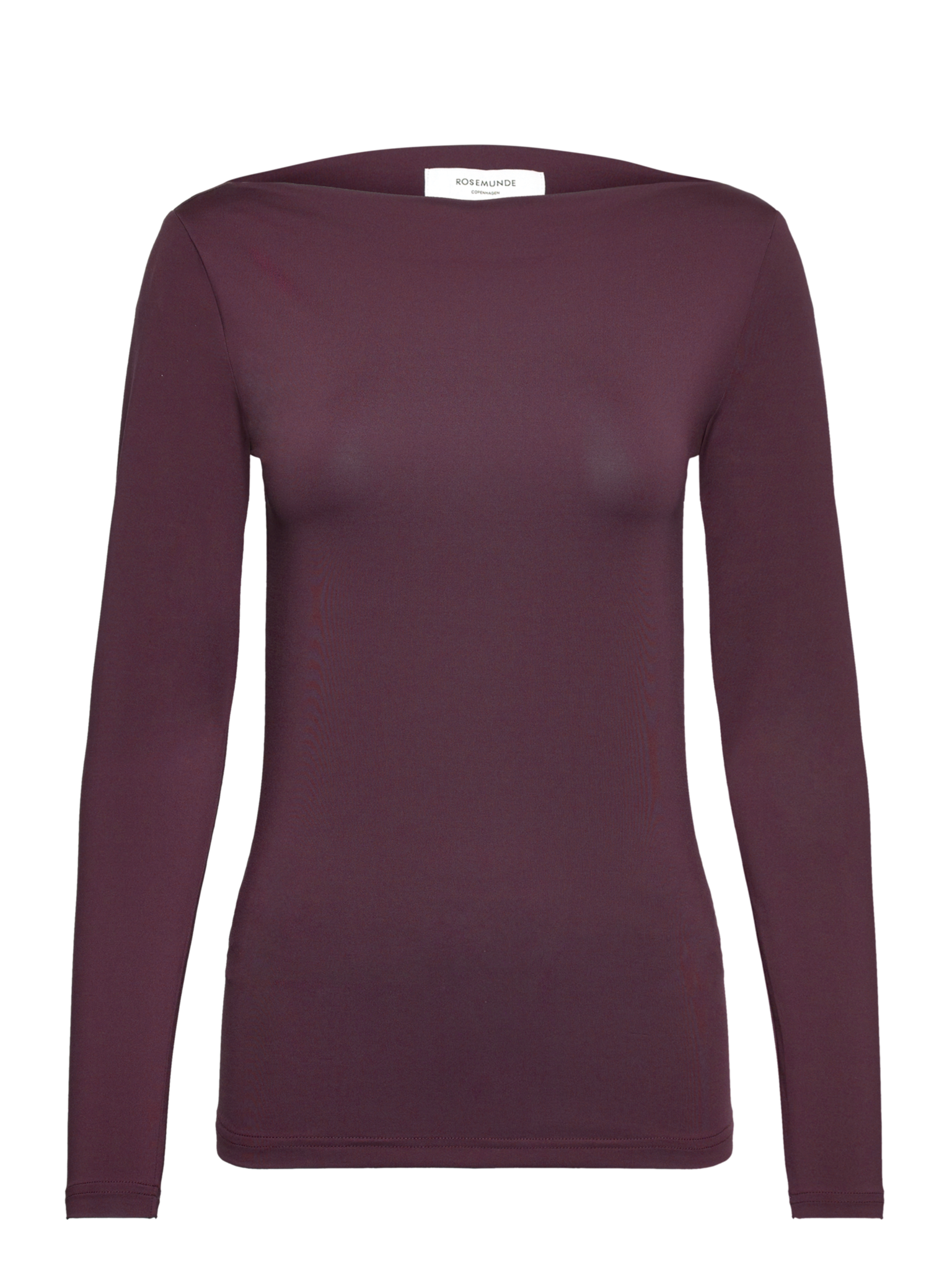 RWBillie LS Boatneck t-shirt T-shirt Rosemunde Woman 38 winetasting
