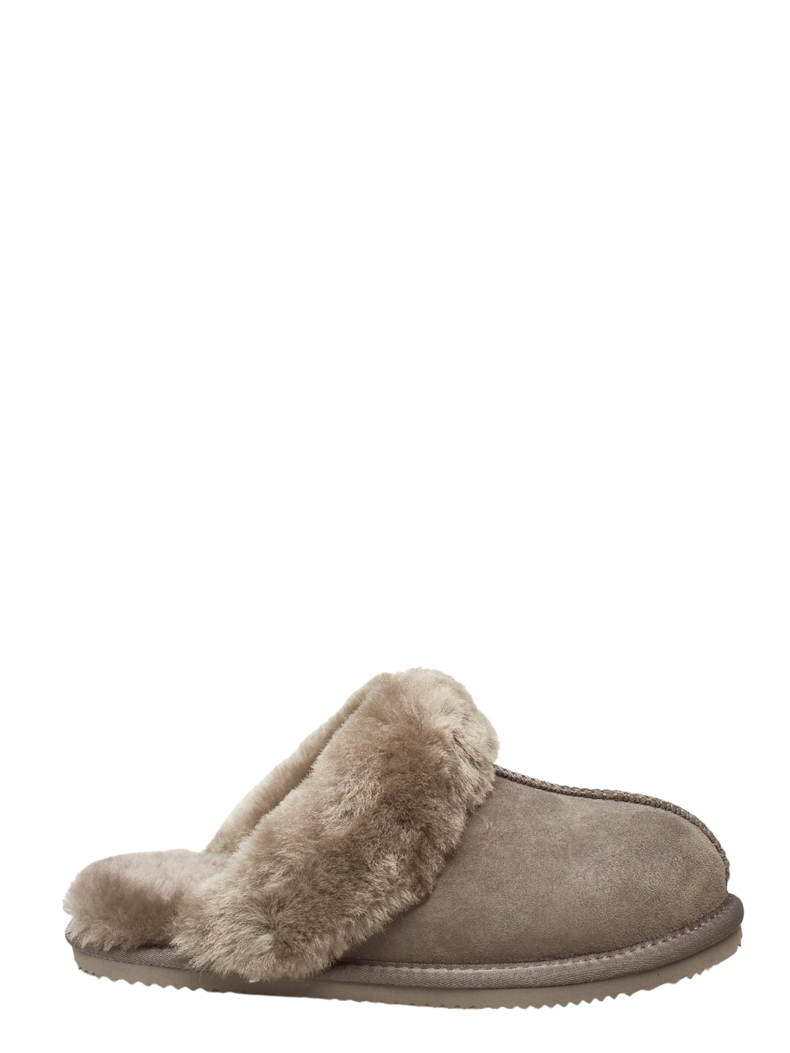 RHSydney Shearling Reversed Slippers SLIPPERS Rosemunde Woman 36 elk brown