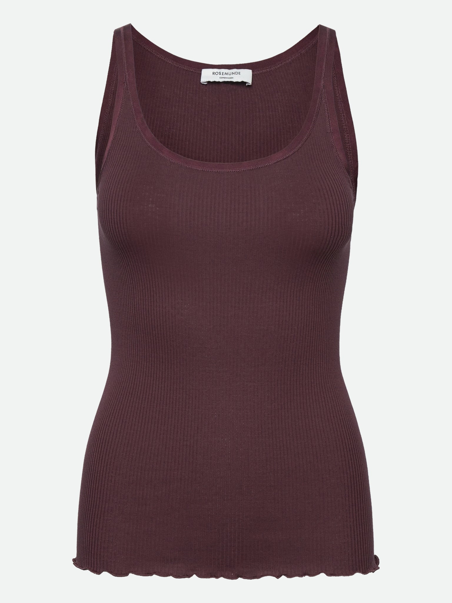 RWBelle Silk U-neck Strap Elastic Top TOP Rosemunde Woman