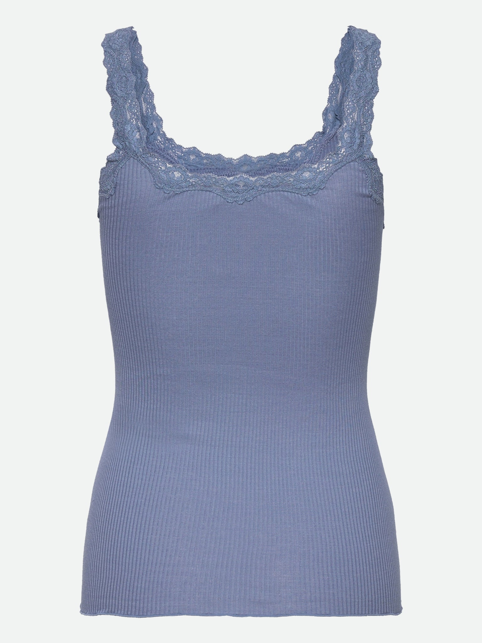 RWBabette Silk SL Deep Back Lace Top TOP Rosemunde Woman