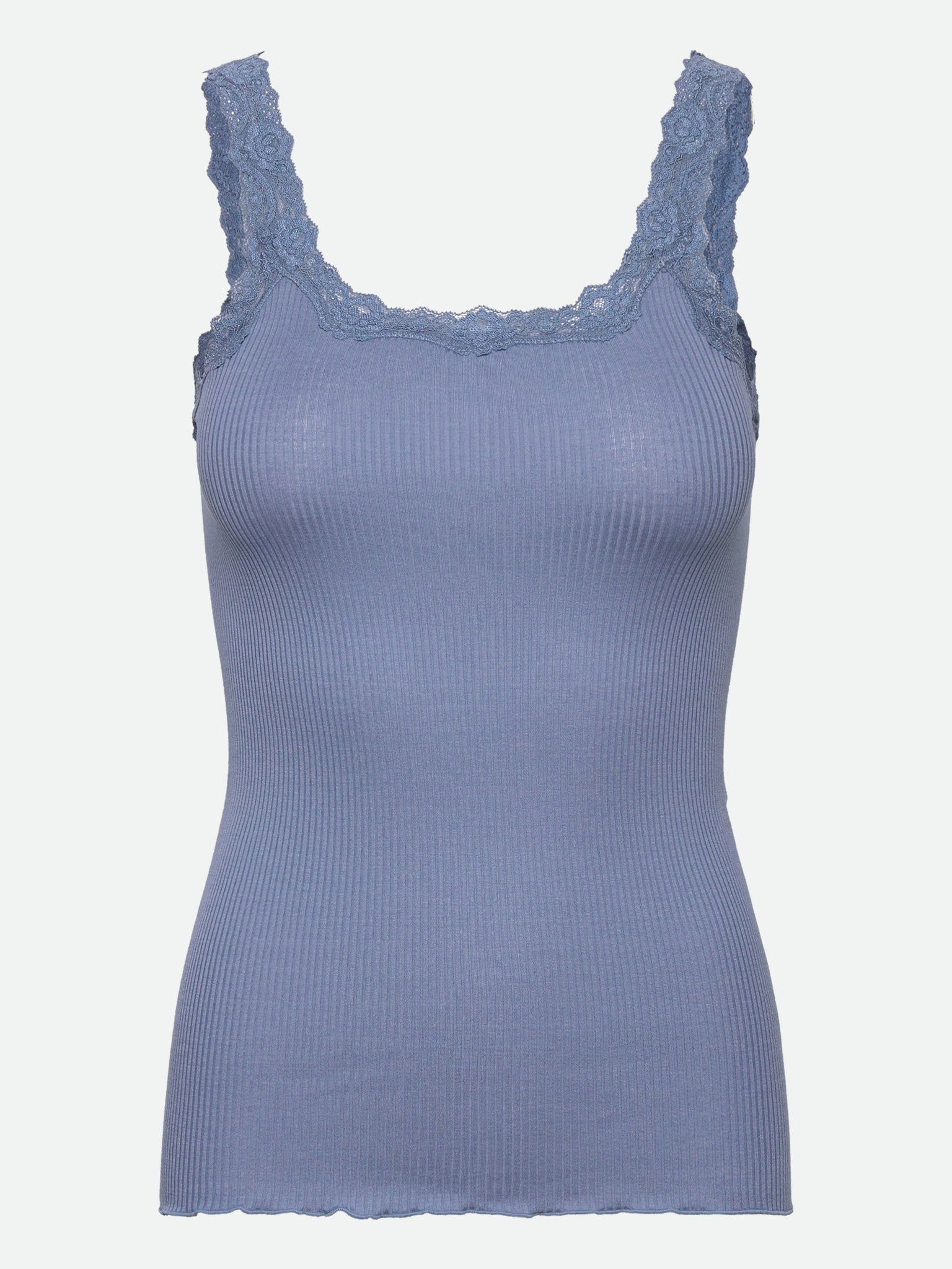 RWBabette Silk SL Deep Back Lace Top TOP Rosemunde Woman M infinity