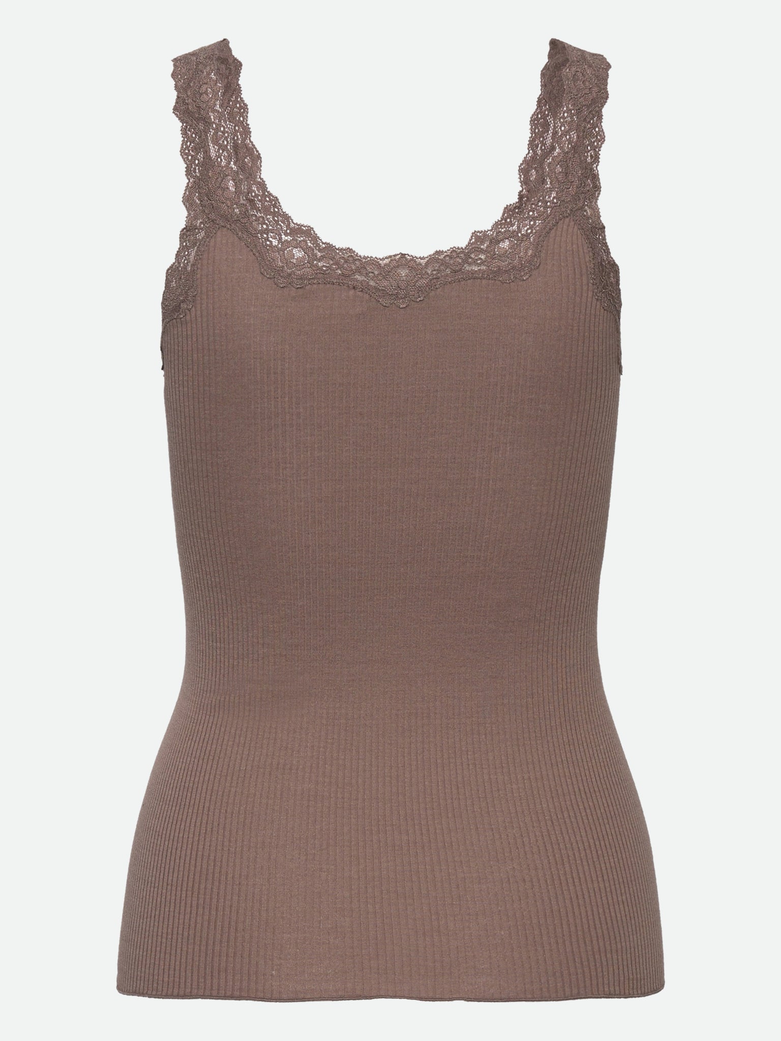 RWBabette Silk SL Deep Back Lace Top