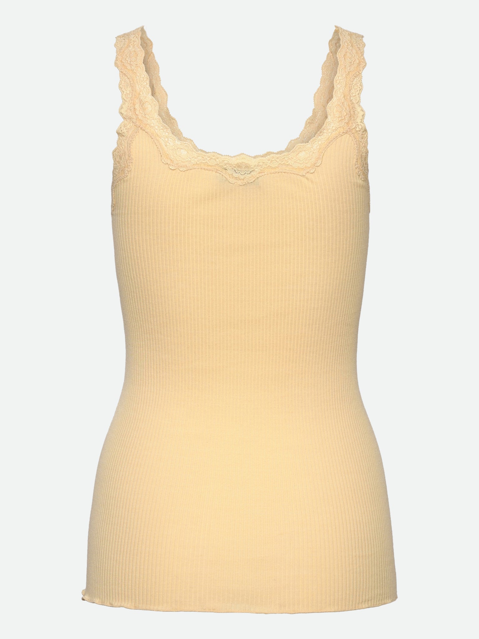 RWBabette Silk SL Deep Back Lace Top TOP Rosemunde Woman