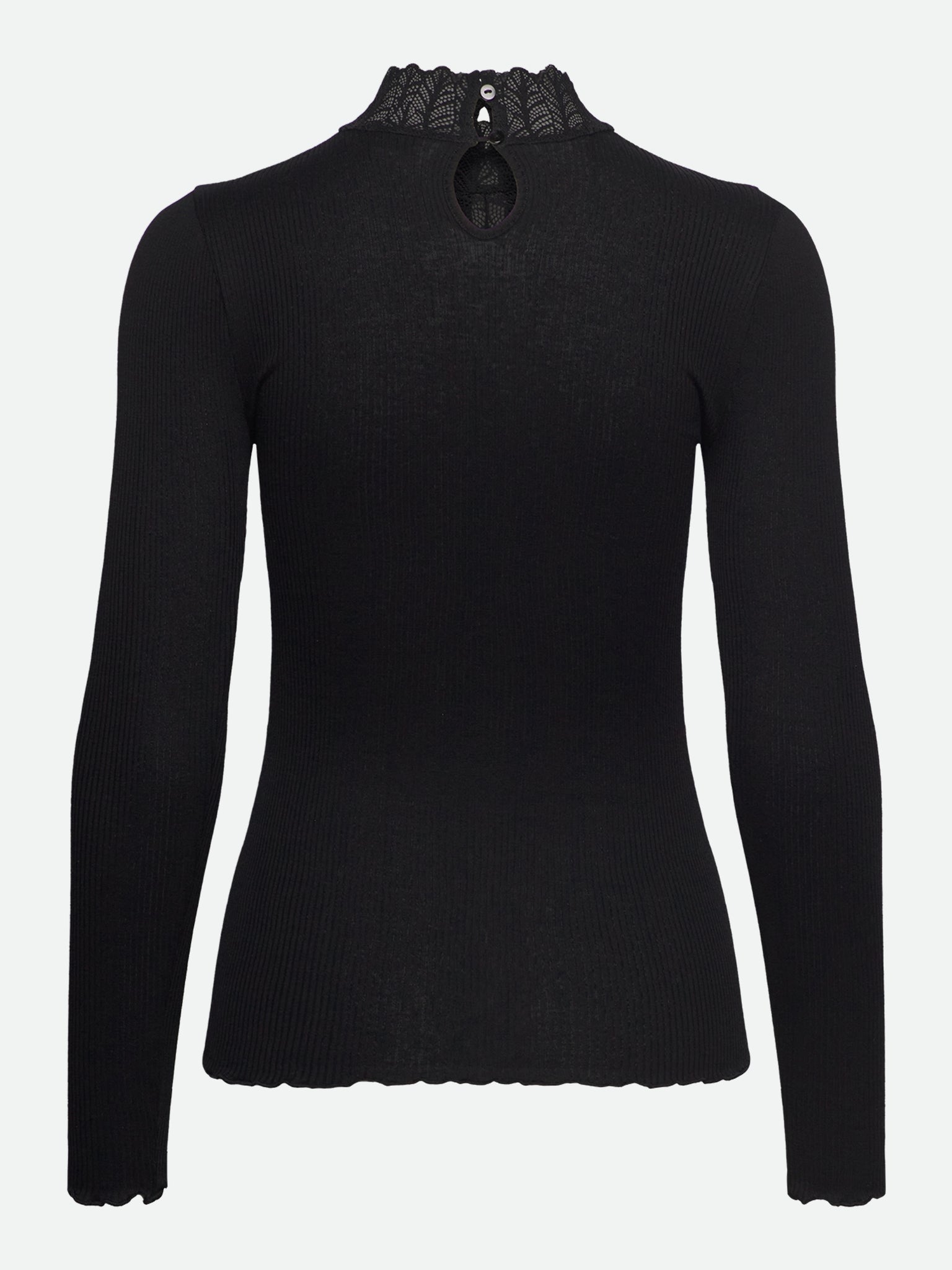 RWBeatha Silk LS Lace T-shirt T-SHIRT LS Rosemunde Woman