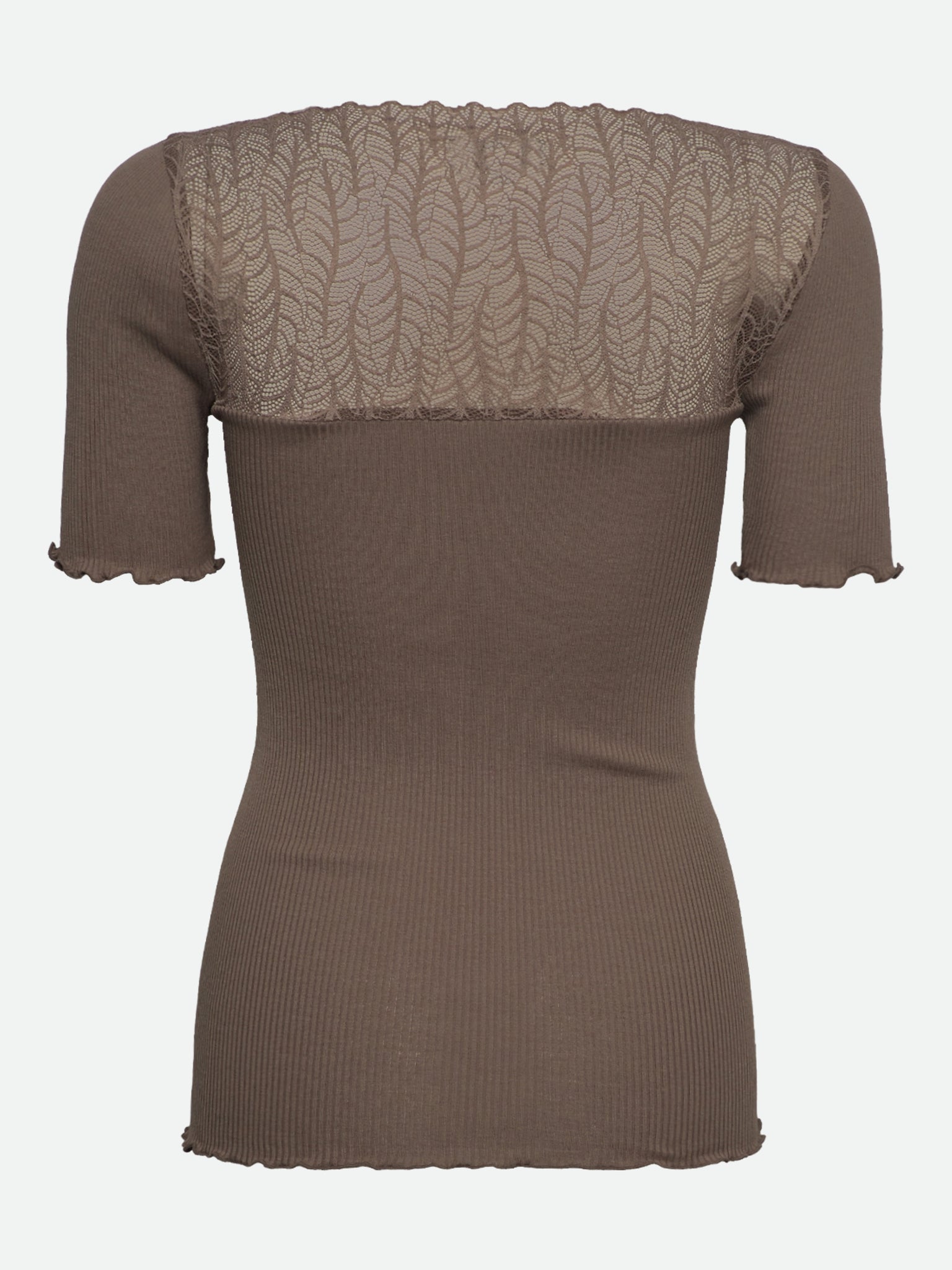 RWBeatha Silk 2/4 SS Boatneck Lace T-shirt T-SHIRT SS Rosemunde Woman