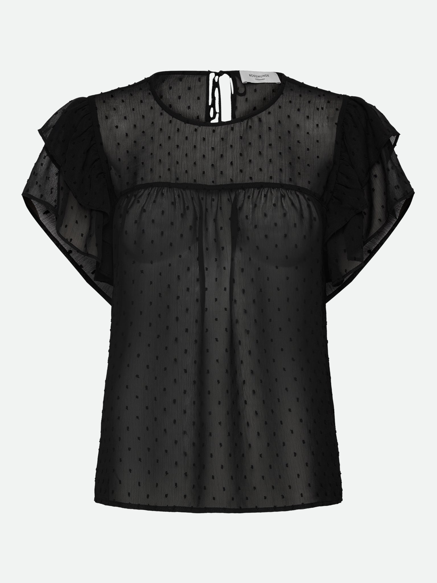 RWJamin SS Blouse BLOUSE Rosemunde 34 black