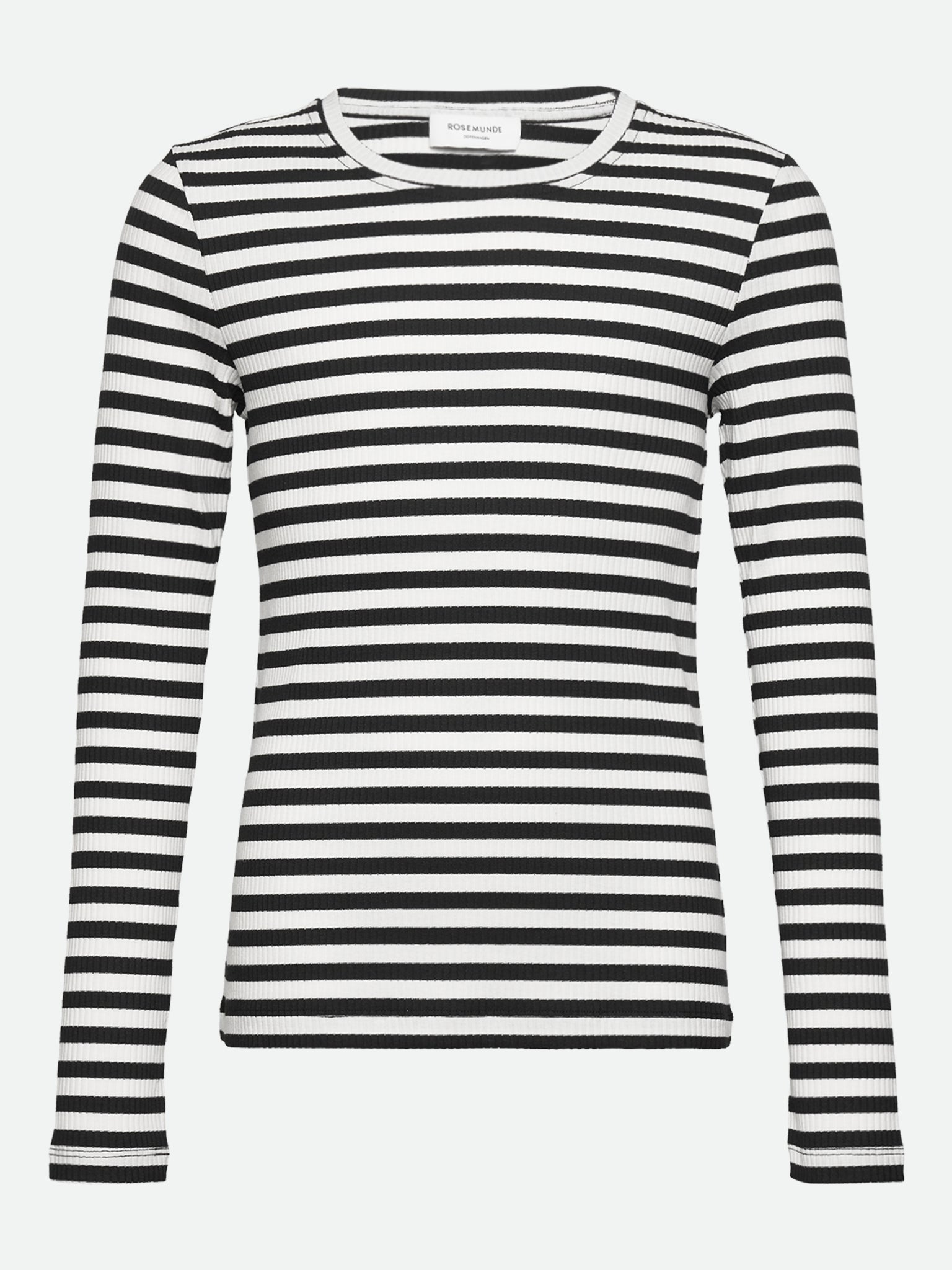 RKIvanna LS T-shirt T-SHIRT LS Rosemunde Girls 128 black white stripe