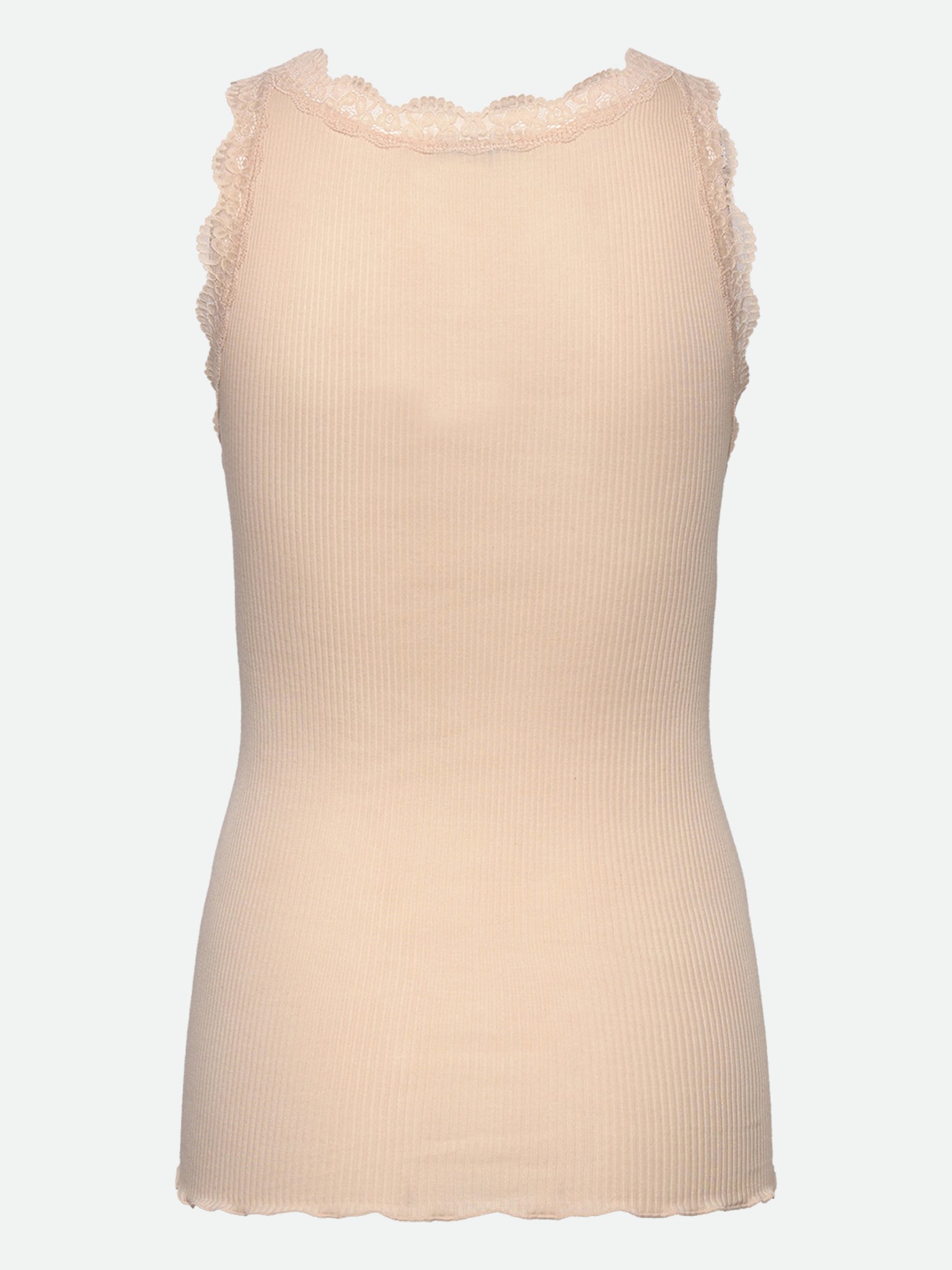 RMWBalta Modal Lace SL V-neck Top TOP Rosemunde Woman