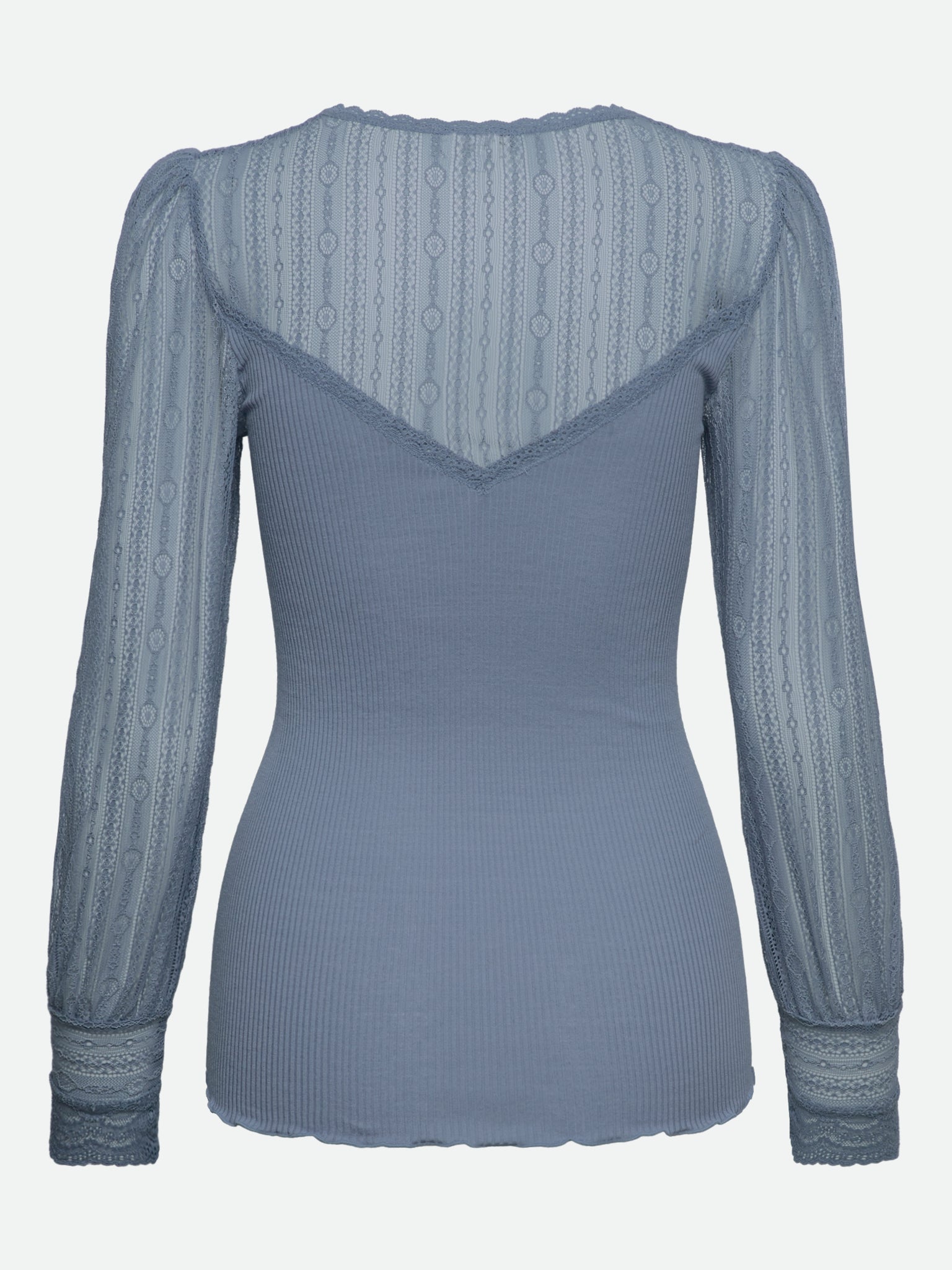 RWBeatha Silk LS V-neck T-shirt T-SHIRT LS Rosemunde Woman