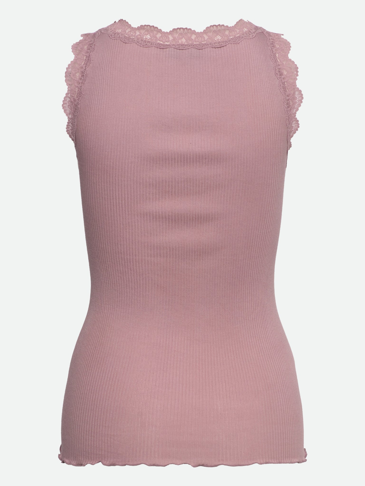 RMWBalta Modal Lace SL V-neck Top TOP Rosemunde Woman