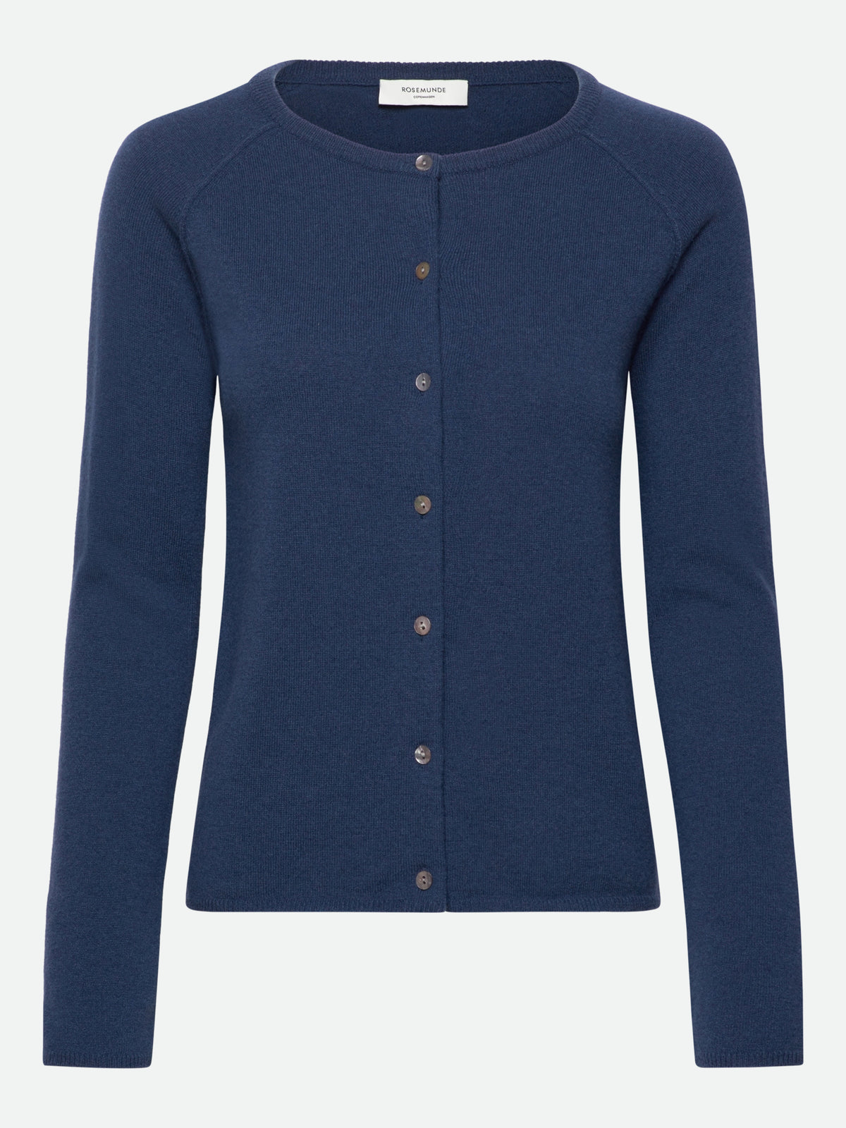 RWLaica Cashmere Long Sleeve O-neck Raglan Cardigan