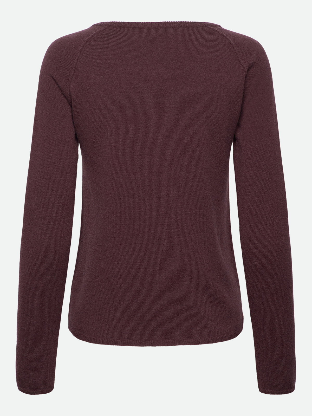 RWLaica Cashmere Long Sleeve O-neck Raglan Cardigan