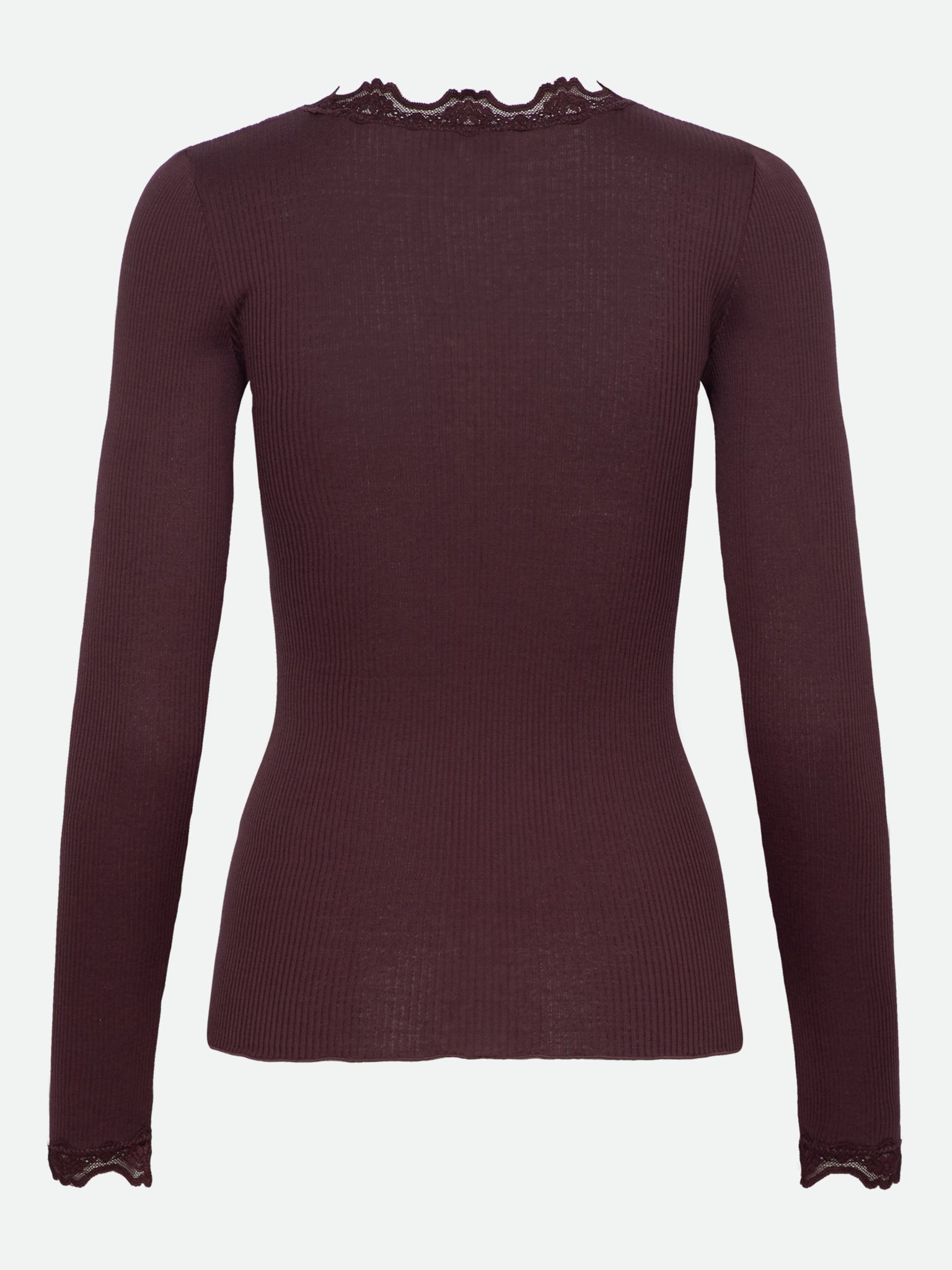 RWBabette Silk LS Lace T-shirt T-shirt Rosemunde Woman